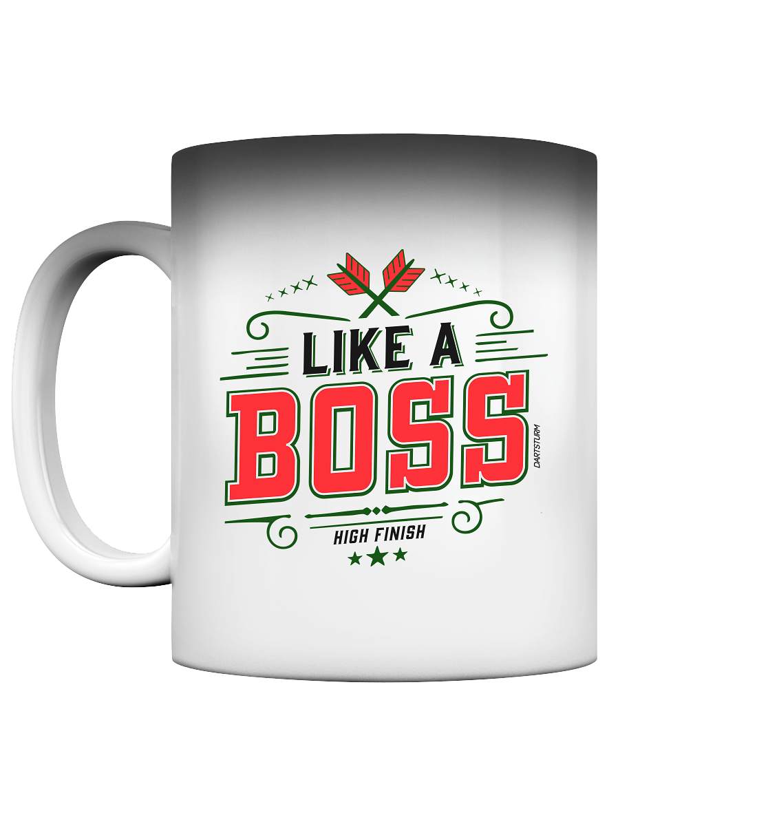 DartSturm - Like a Boss Red - Magic Mug