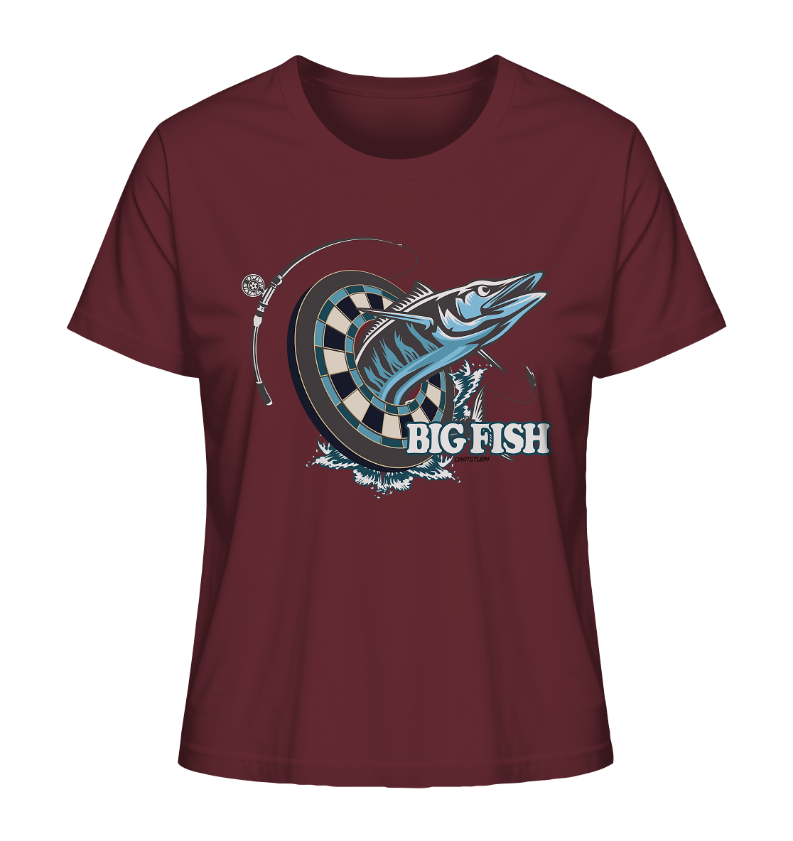 DartSturm - Big Fish - Ladies Organic Shirt DartSturm - Big Fish - Ladies Organic Shirt