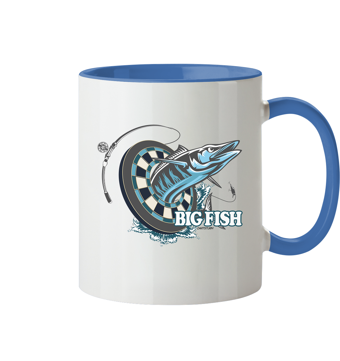 DartSturm - Big Fish - Tasse zweifarbig DartSturm - Big Fish - Tasse zweifarbig