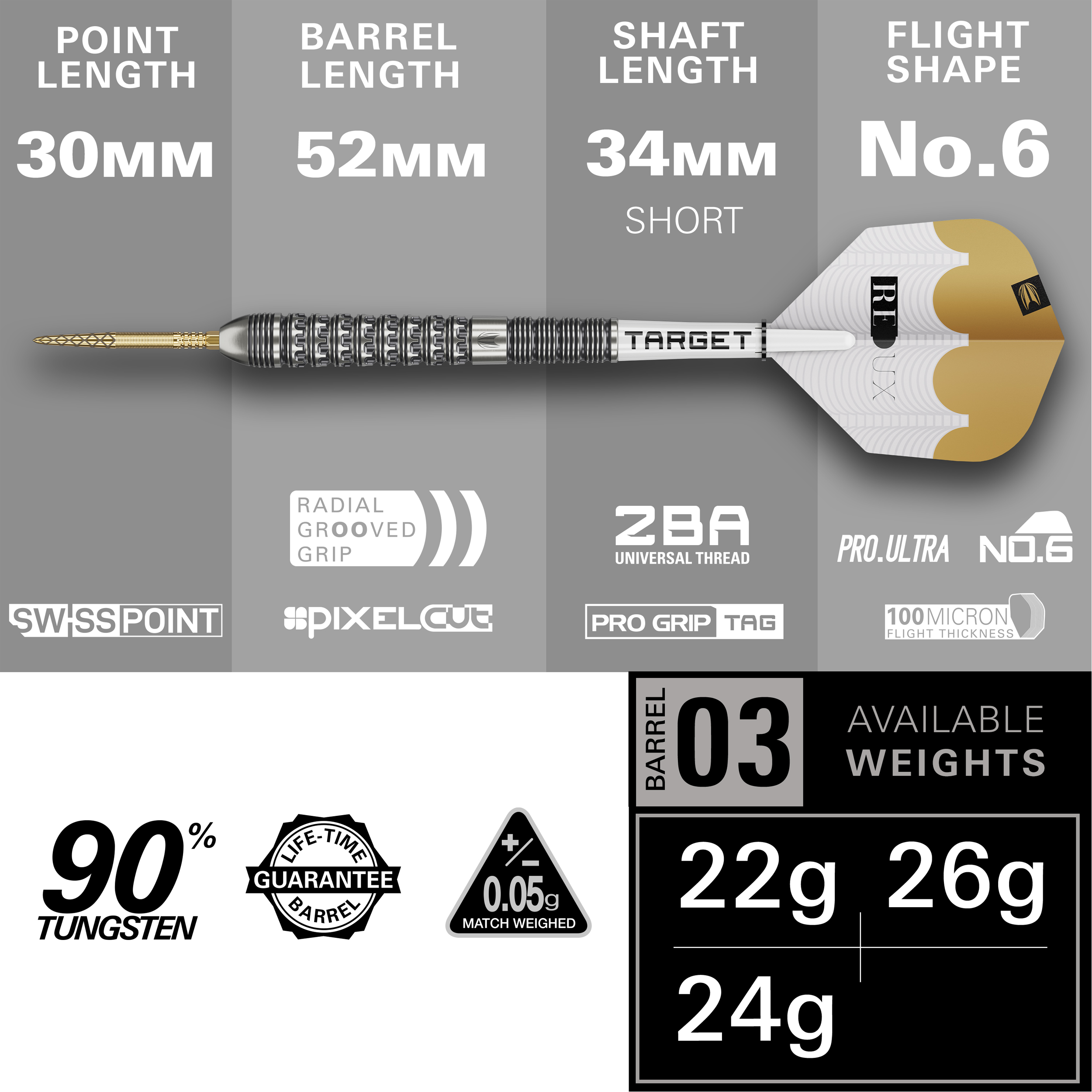 Target - Swiss Point - Redux 03 - Steeldart Target - Swiss Point - Redux 03 - Steeldart