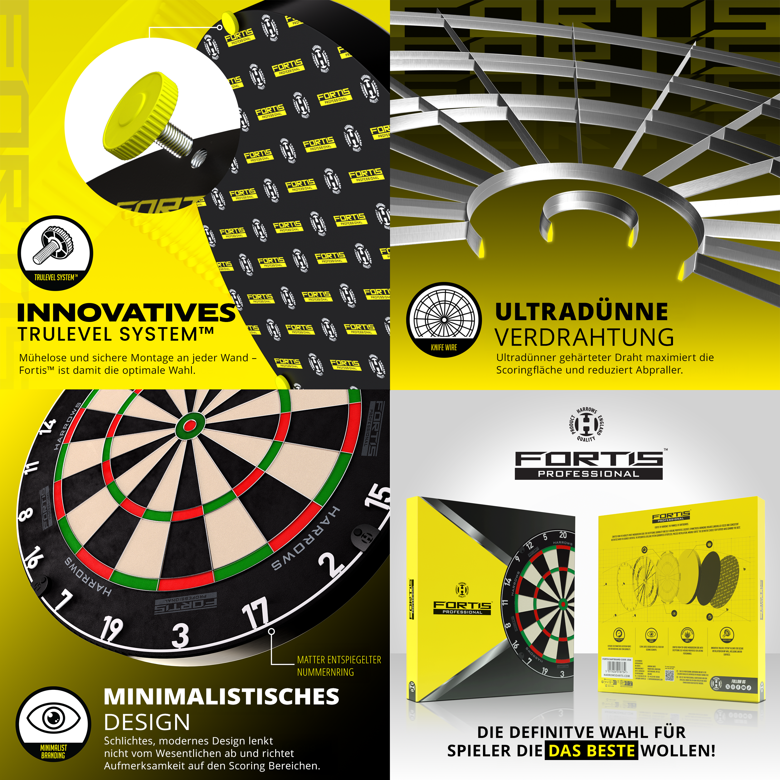 Harrows - Fortis Dartboard