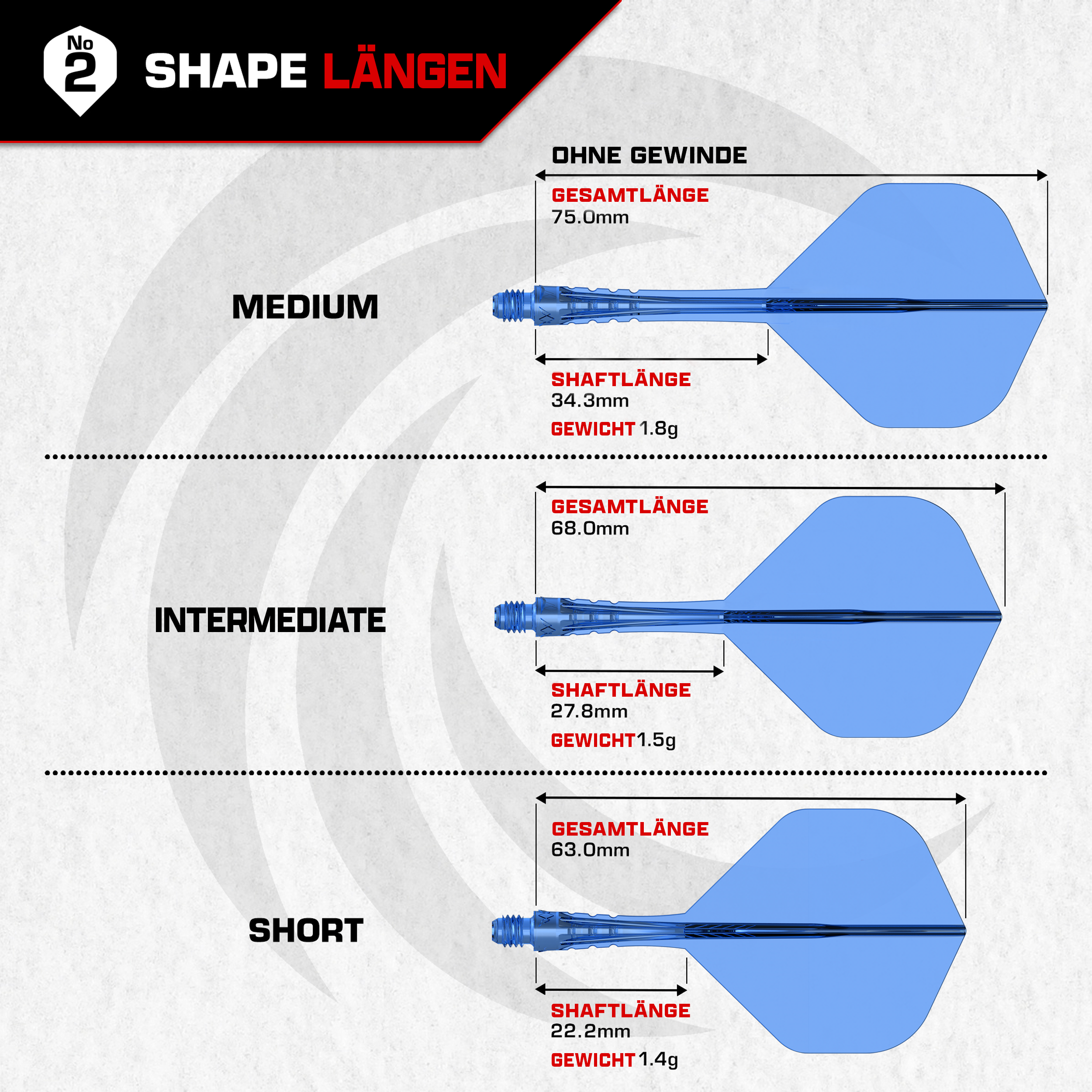 Mission - Force 90 Vortex Blau Transparent - No2