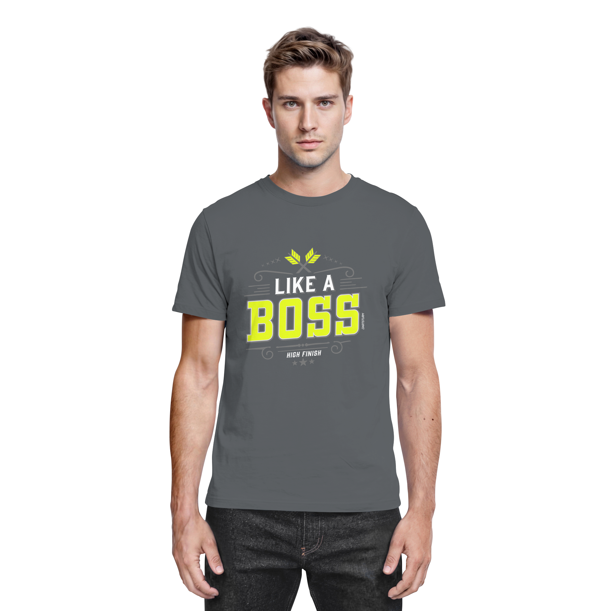 DartSturm - Like a Boss Yellow - Premium Shirt DartSturm - Like a Boss Yellow - Premium Shirt