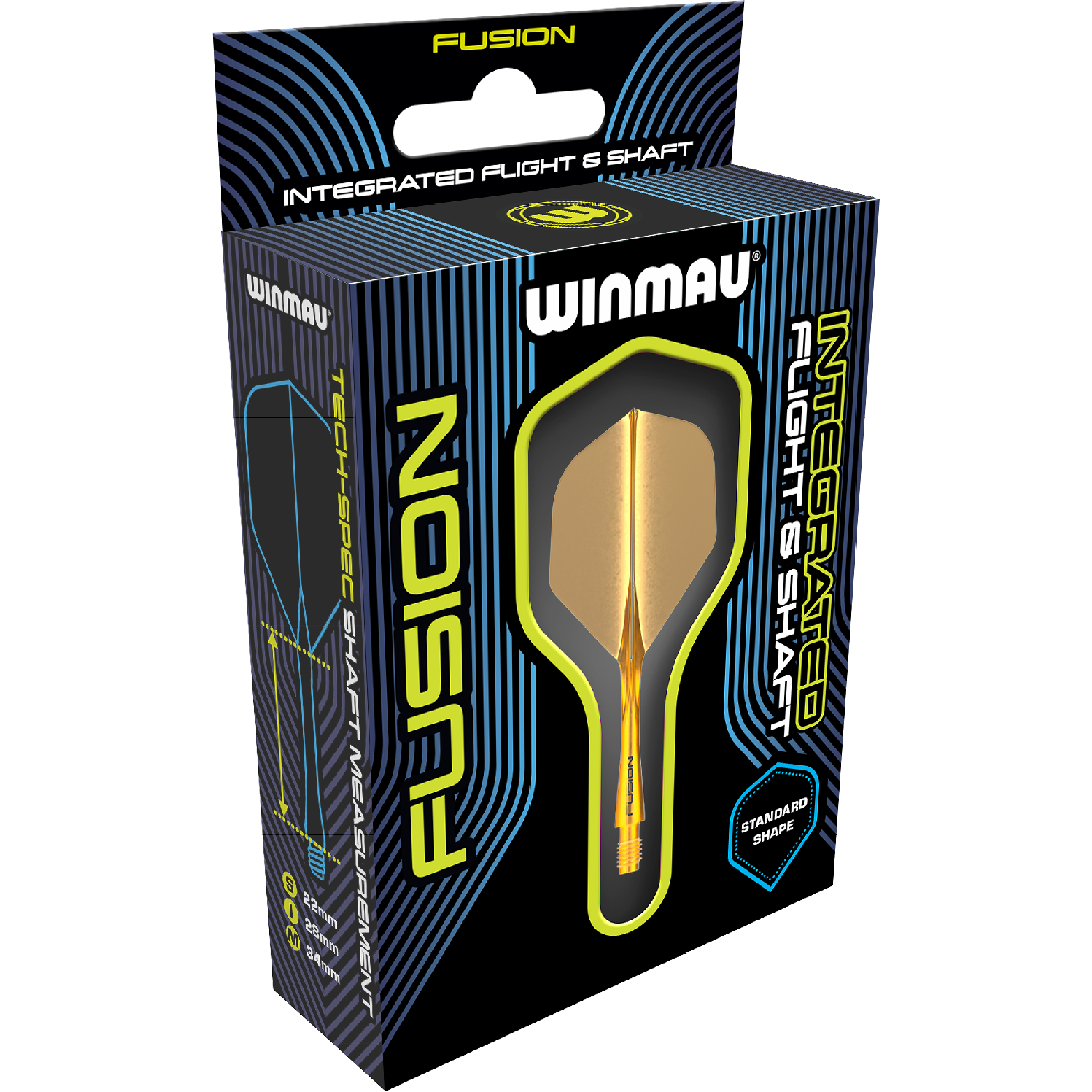 Winmau - Fusion Flightsystem Orange - No2