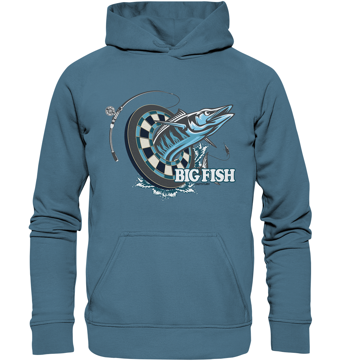 DartSturm - Big Fish - Basic Unisex Hoodie DartSturm - Big Fish - Basic Unisex Hoodie