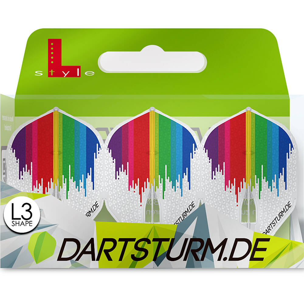 L-Style-Champagne-Flight-Pro-Paint-Dimple-Shape-Transparent-Verpackung L-Style - Champagne Flight Pro - Paint - Dimple Shape