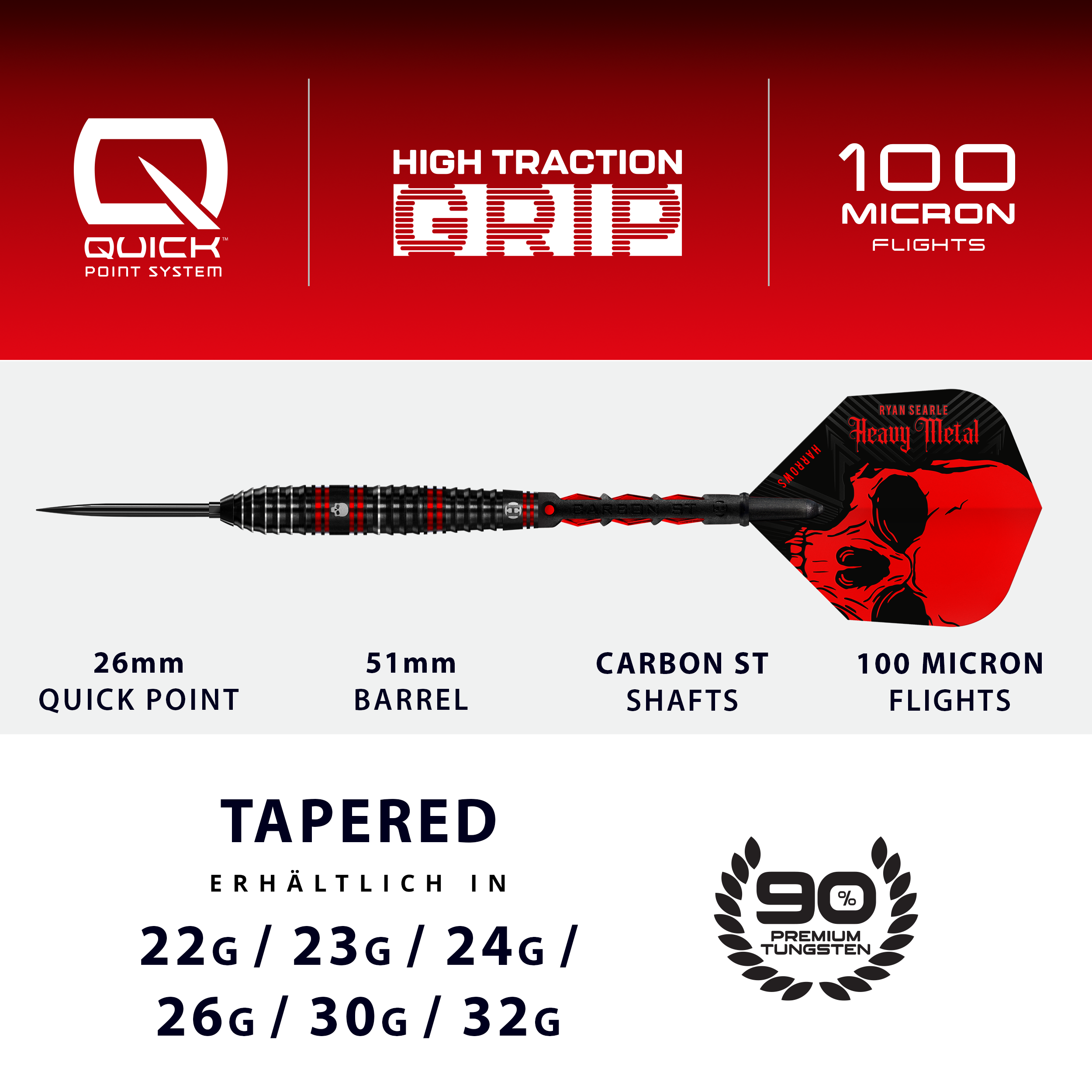 Harrows - Quick Point - Ryan Searle - Steeldart Harrows - Quick Point - Ryan Searle - Steeldart