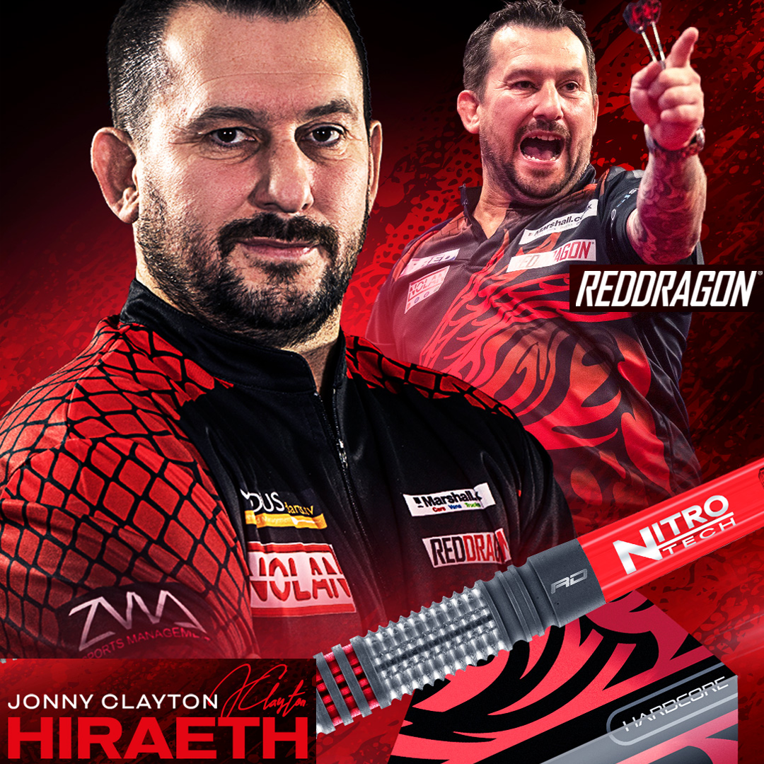 Red Dragon - Jonny Clayton Hiraeth - Softdart Red Dragon - Jonny Clayton Hiraeth - Softdart