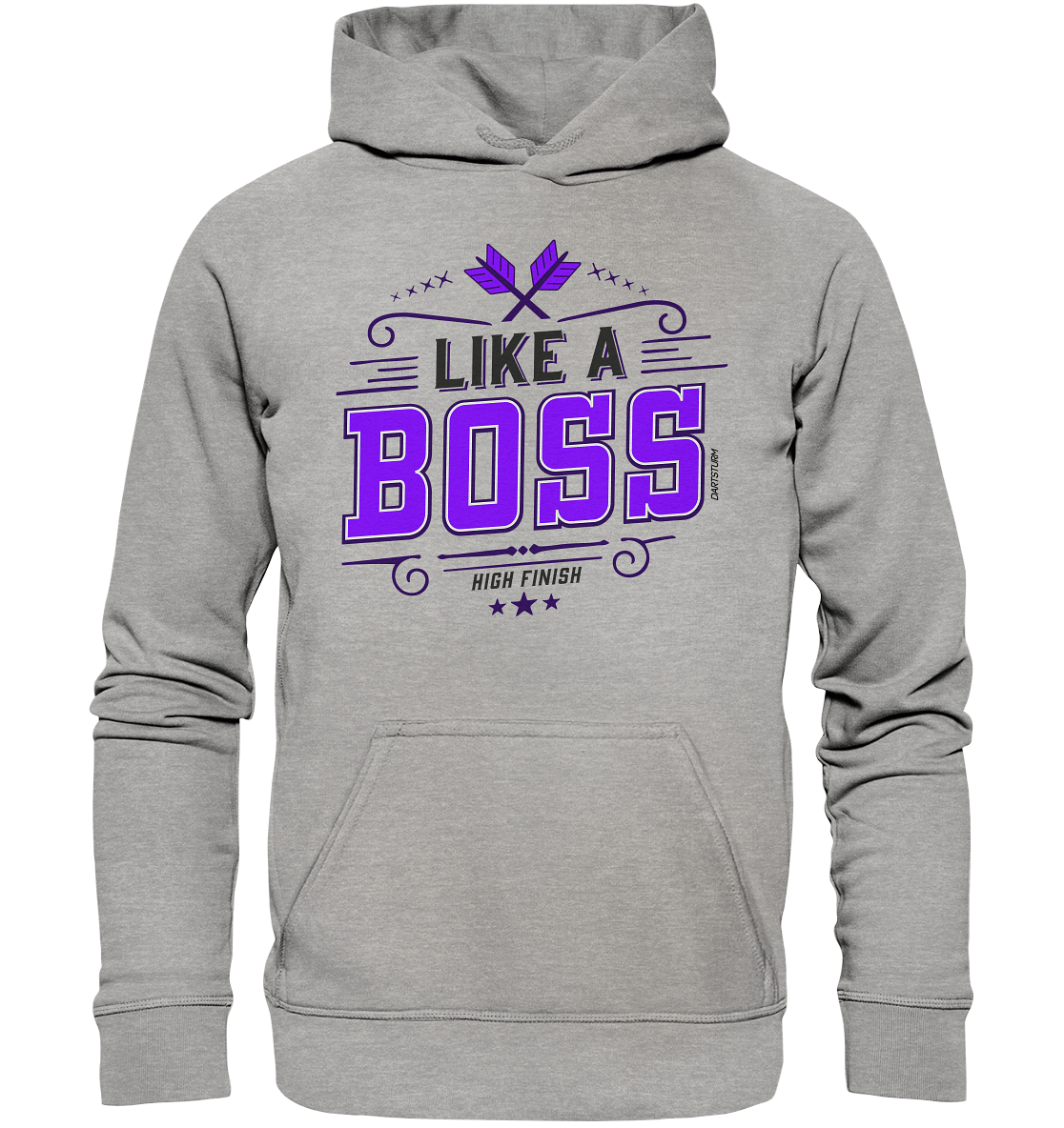 DartSturm - Like a Boss Purple - Basic Unisex Hoodie