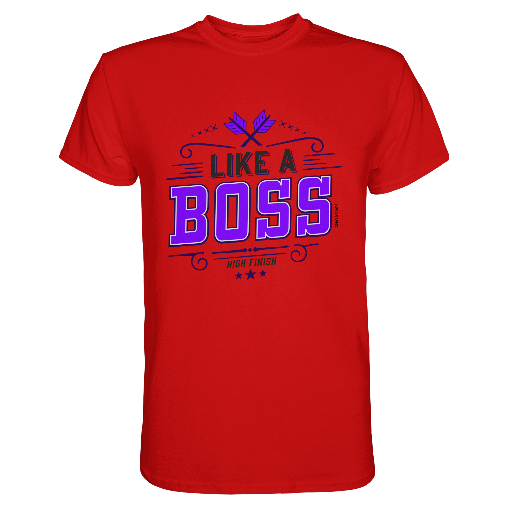 DartSturm - Like a Boss Purple - Premium Shirt DartSturm - Like a Boss Purple - Premium Shirt