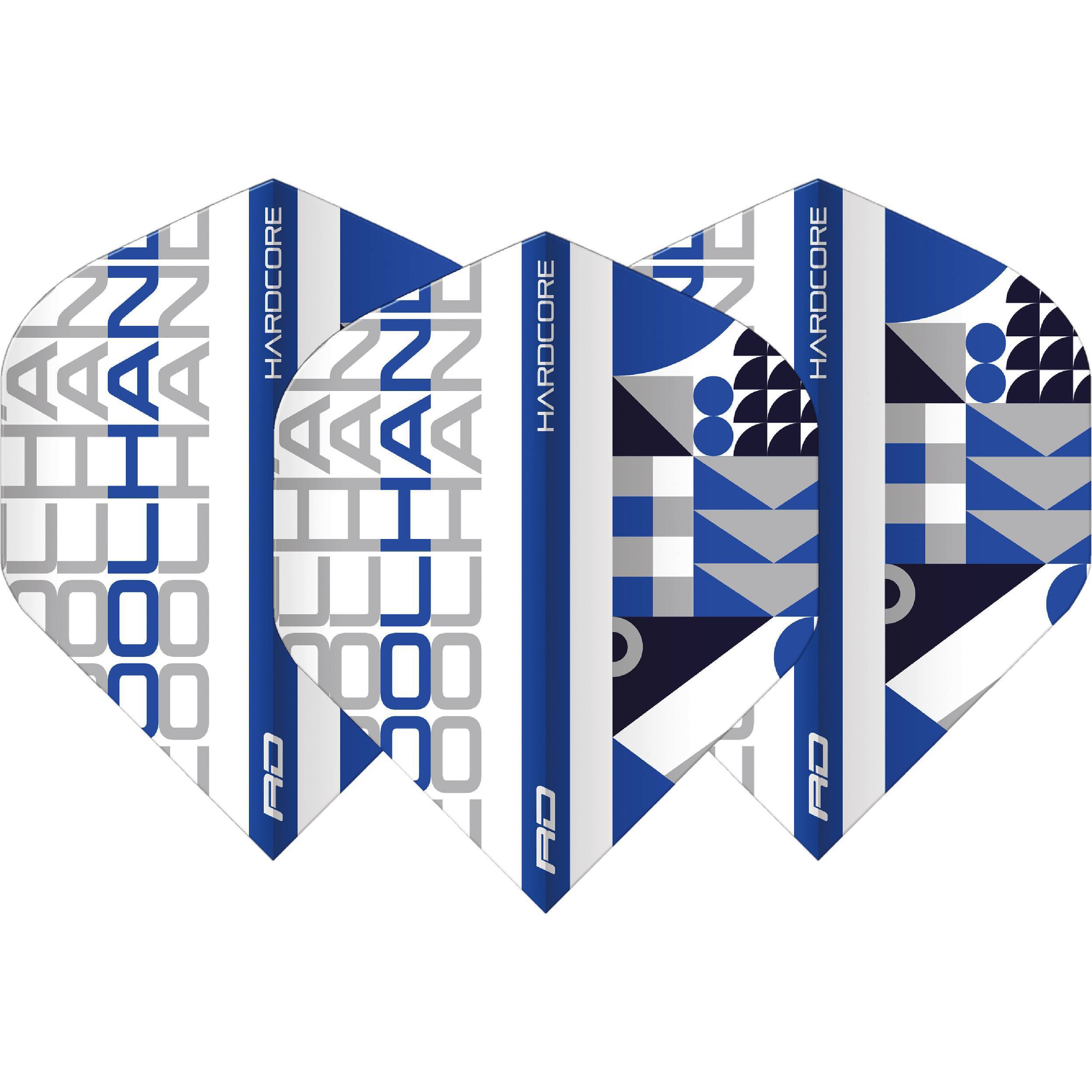 Red-Dragon-Hardcore-Luke-Humphries-Flight-Standard-Weiss Red Dragon - Hardcore Luke Humphries Flight - Standard