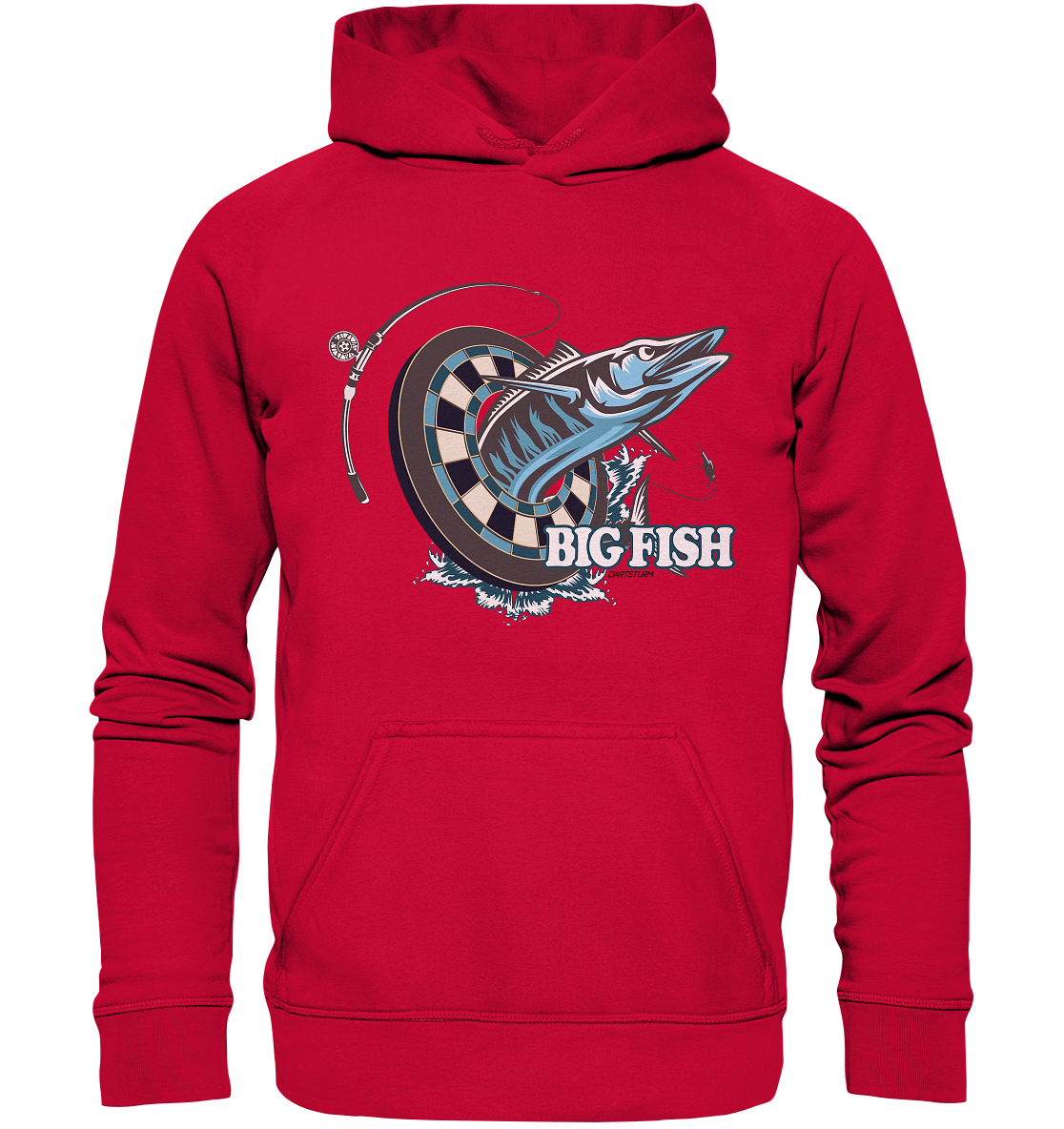 DartSturm - Big Fish - Basic Unisex Hoodie DartSturm - Big Fish - Basic Unisex Hoodie