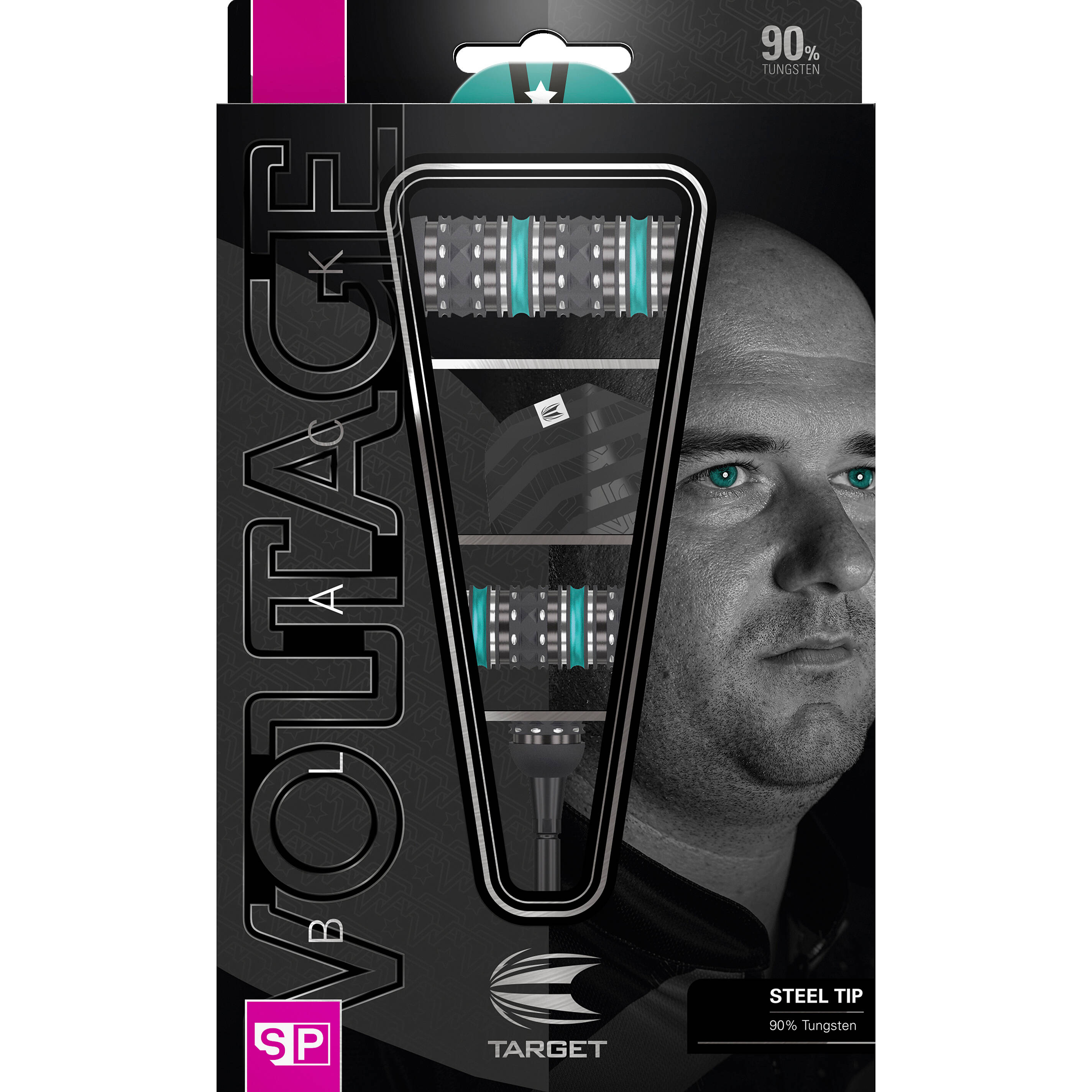 Target-Swiss-Point-Rob-Cross-Black-Steeldart-Verpackung Target - Swiss Point - Rob Cross Black - Steeldart