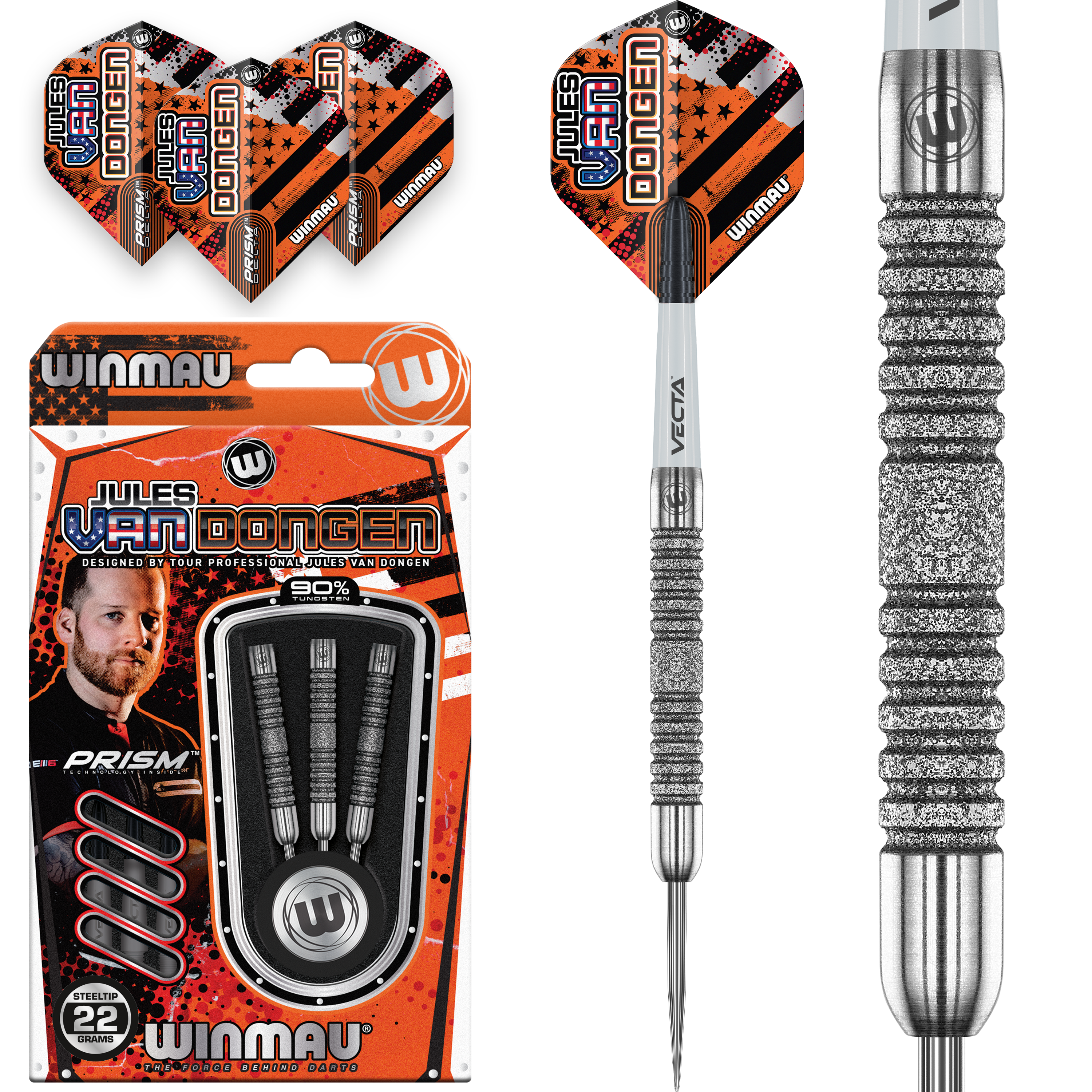 Winmau - Jules van Dongen - Steeldart Winmau - Jules van Dongen - Steeldart