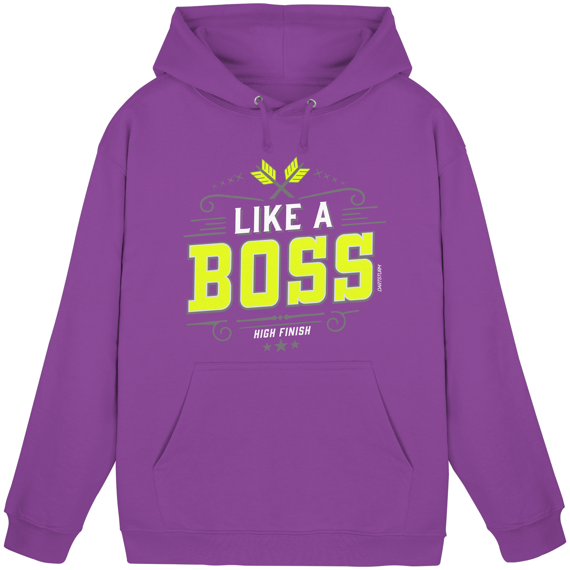 DartSturm - Like a Boss Yellow - Basic Unisex Hoodie