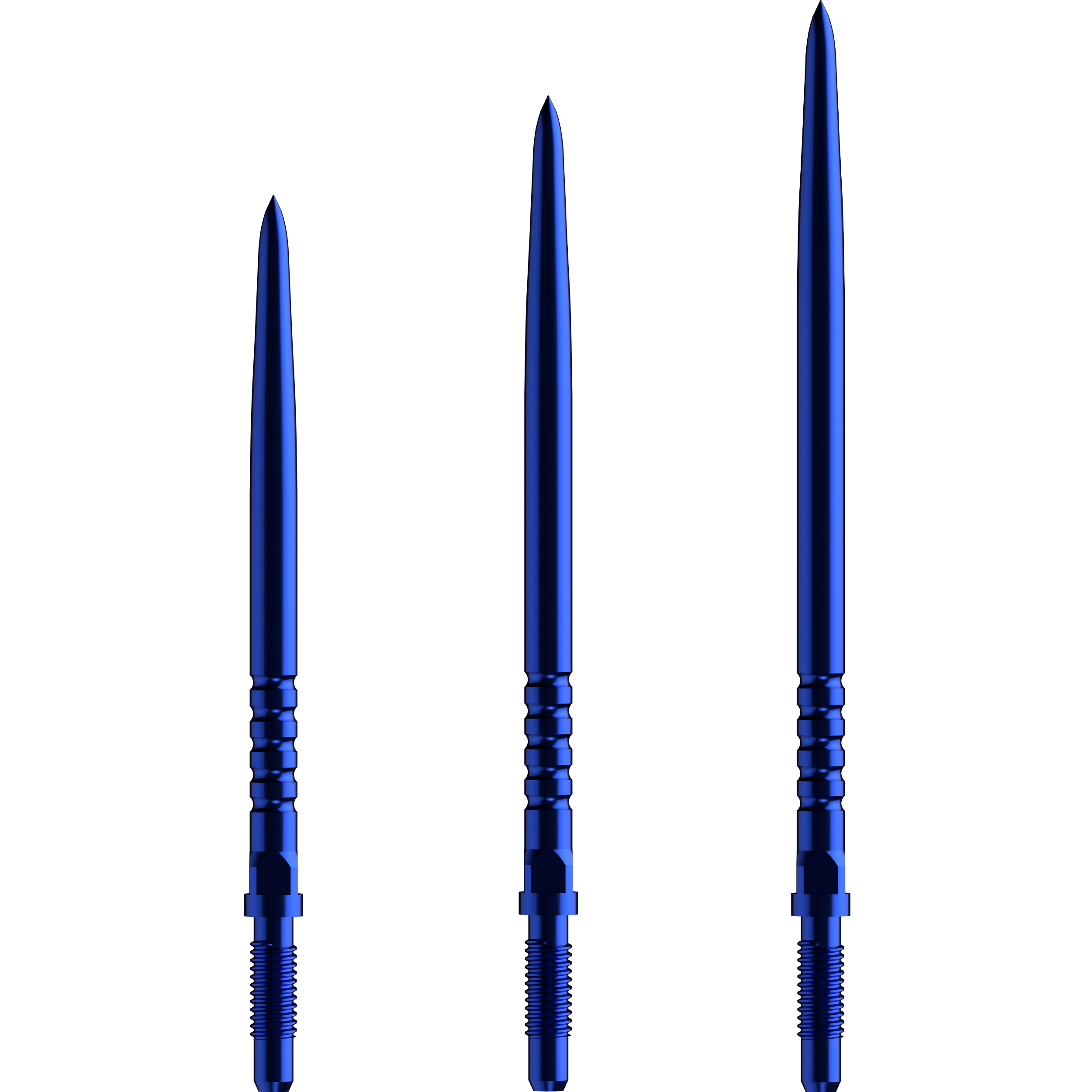 Bull's - Convertible Point Ringed Grip - Blau Bull's - Convertible Point Ringed Grip - Blau