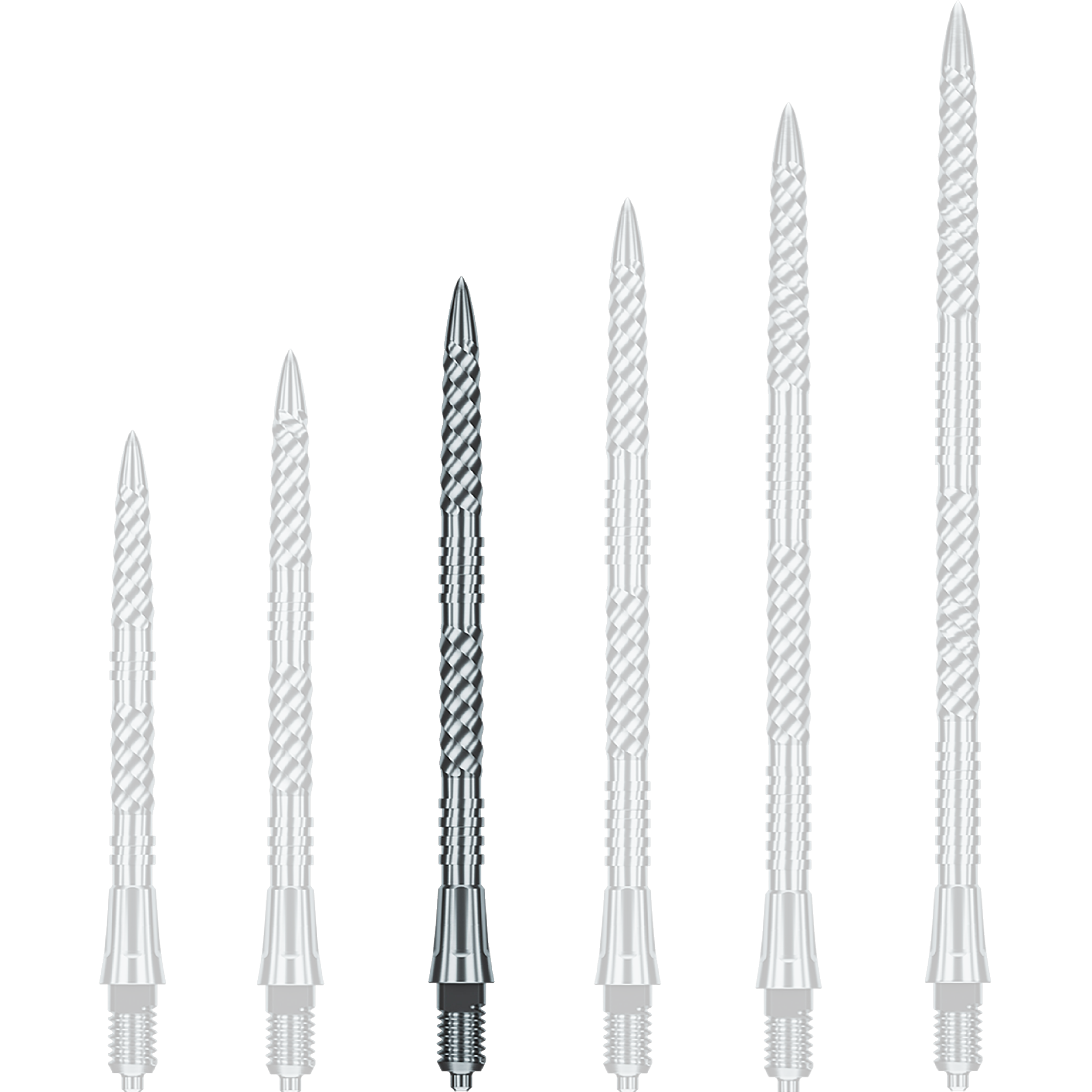 Caliburn - EZ-EVO Helix Groove - Silber Caliburn - EZ-EVO Helix Groove - Silber