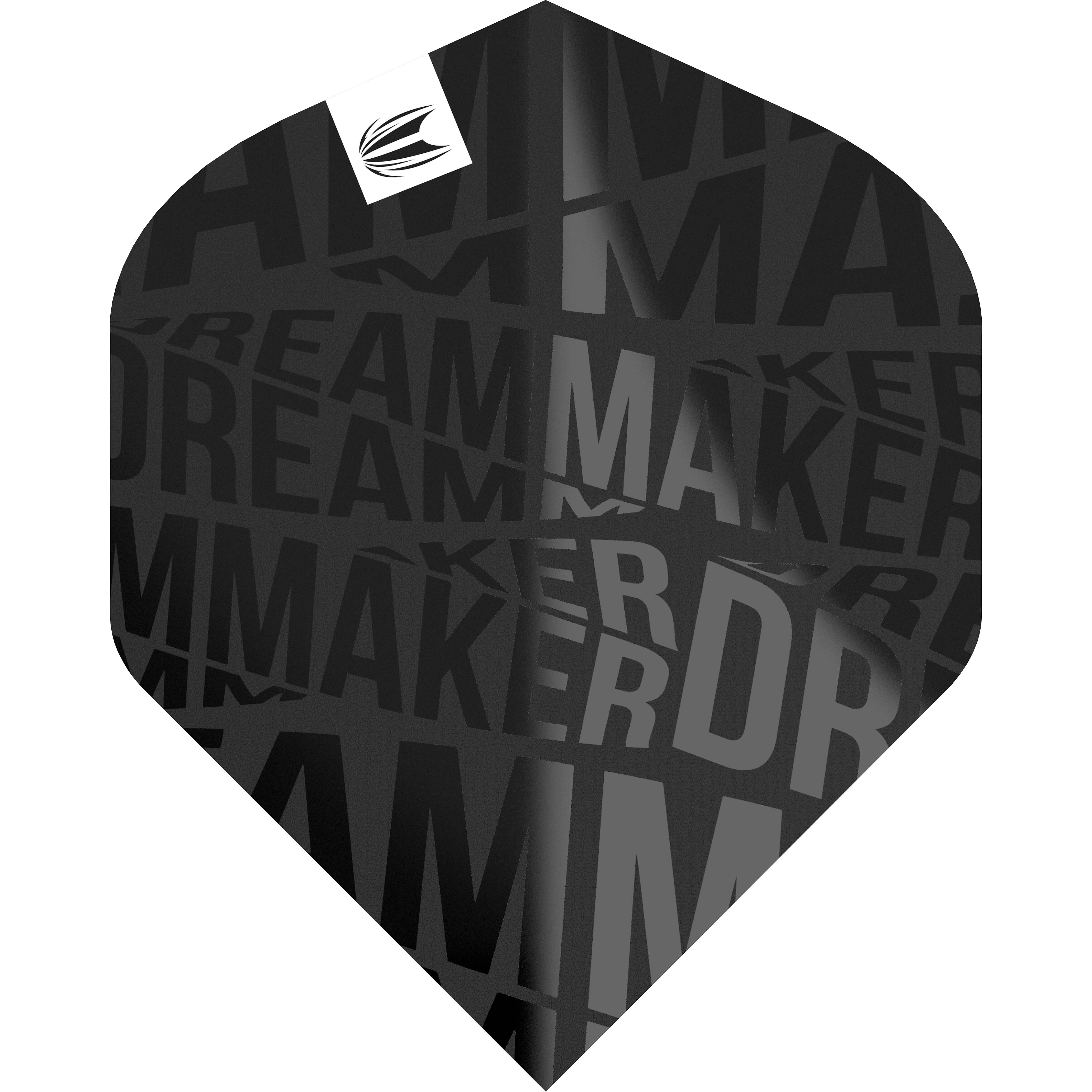 Target-Pro-Ultra-Dimitri-van-den-Bergh-Brass-Dartflight-Schwarz Target - Pro.Ultra Dimitri van den Bergh Brass Flight - No2