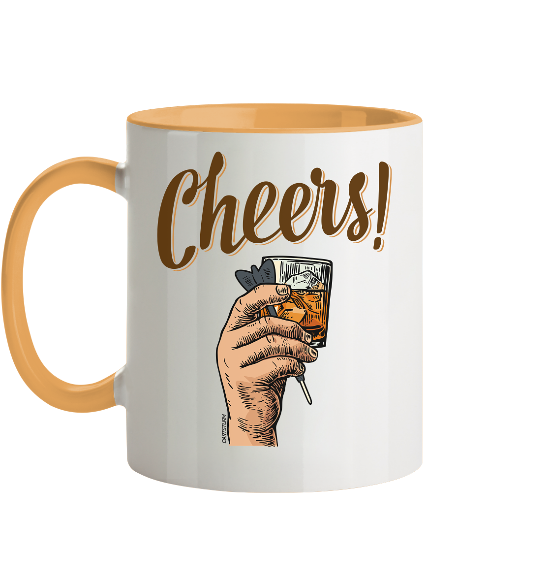 DartSturm - Cheers - Tasse zweifarbig DartSturm - Cheers - Tasse zweifarbig