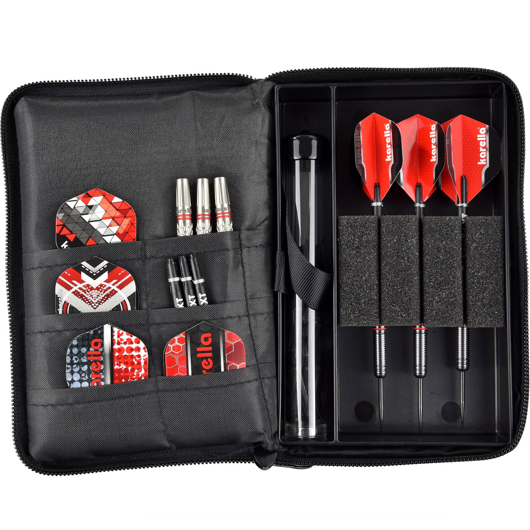 Karella-The-Pak-Dartswallet-Jeans-Innenansicht-Voll Karella - The Pak Dartswallet