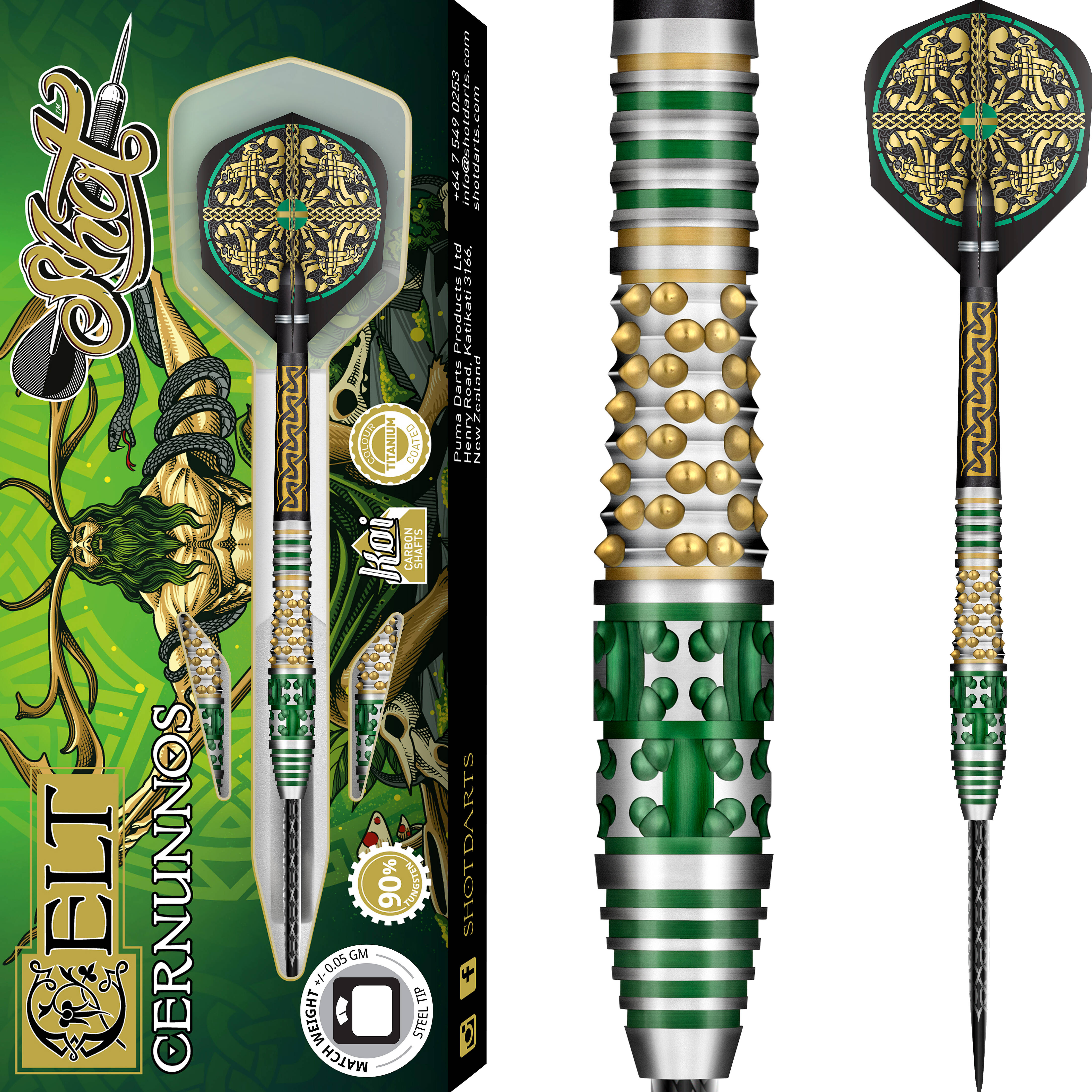 Shot-Celt-Cernunnos-Steeldart-Collage Shot - Celt Cernunnos - Steeldart