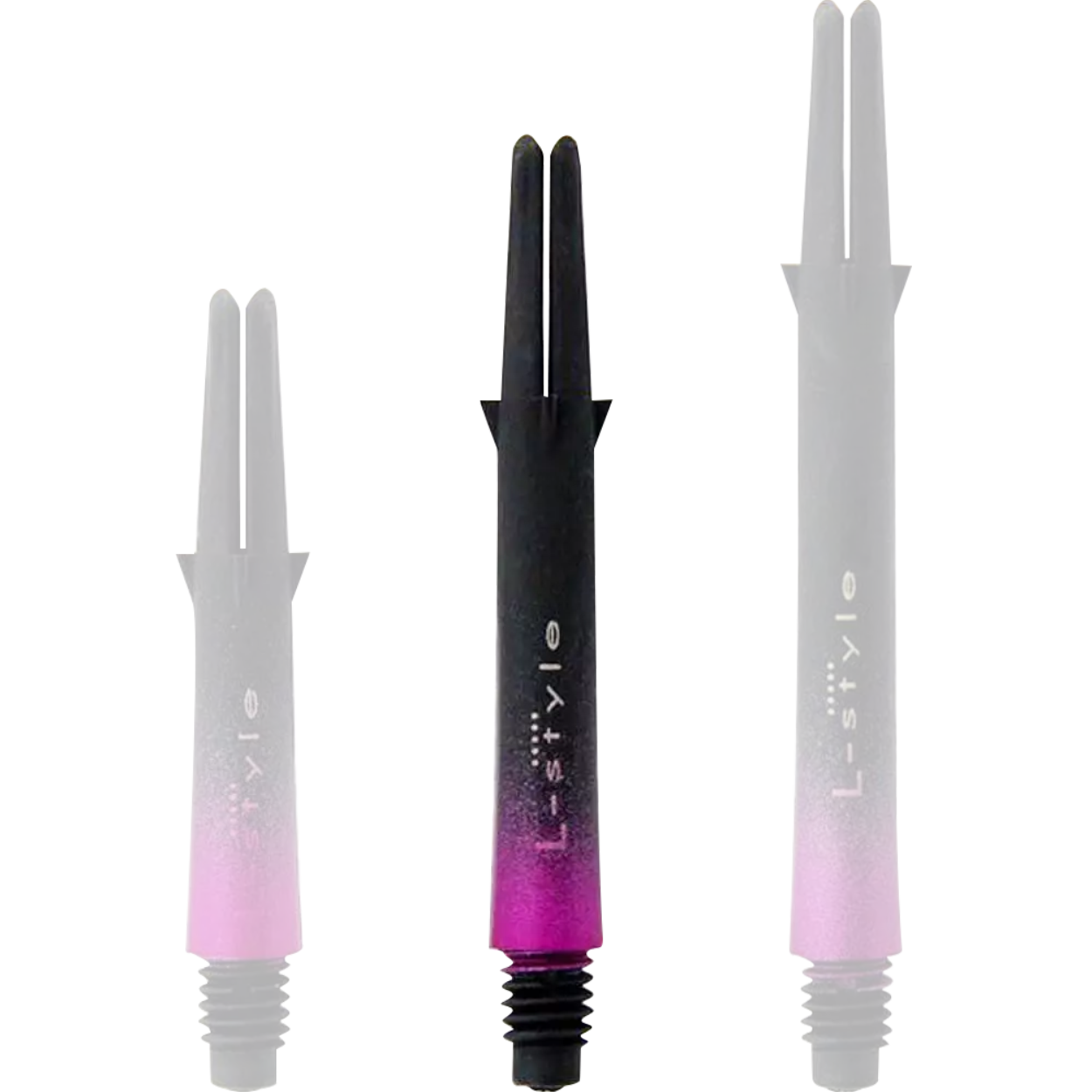 L-Style - Carbon L-Shaft Lock Straight TwoTone - Pink L-Style - Carbon L-Shaft Lock Straight TwoTone - Pink