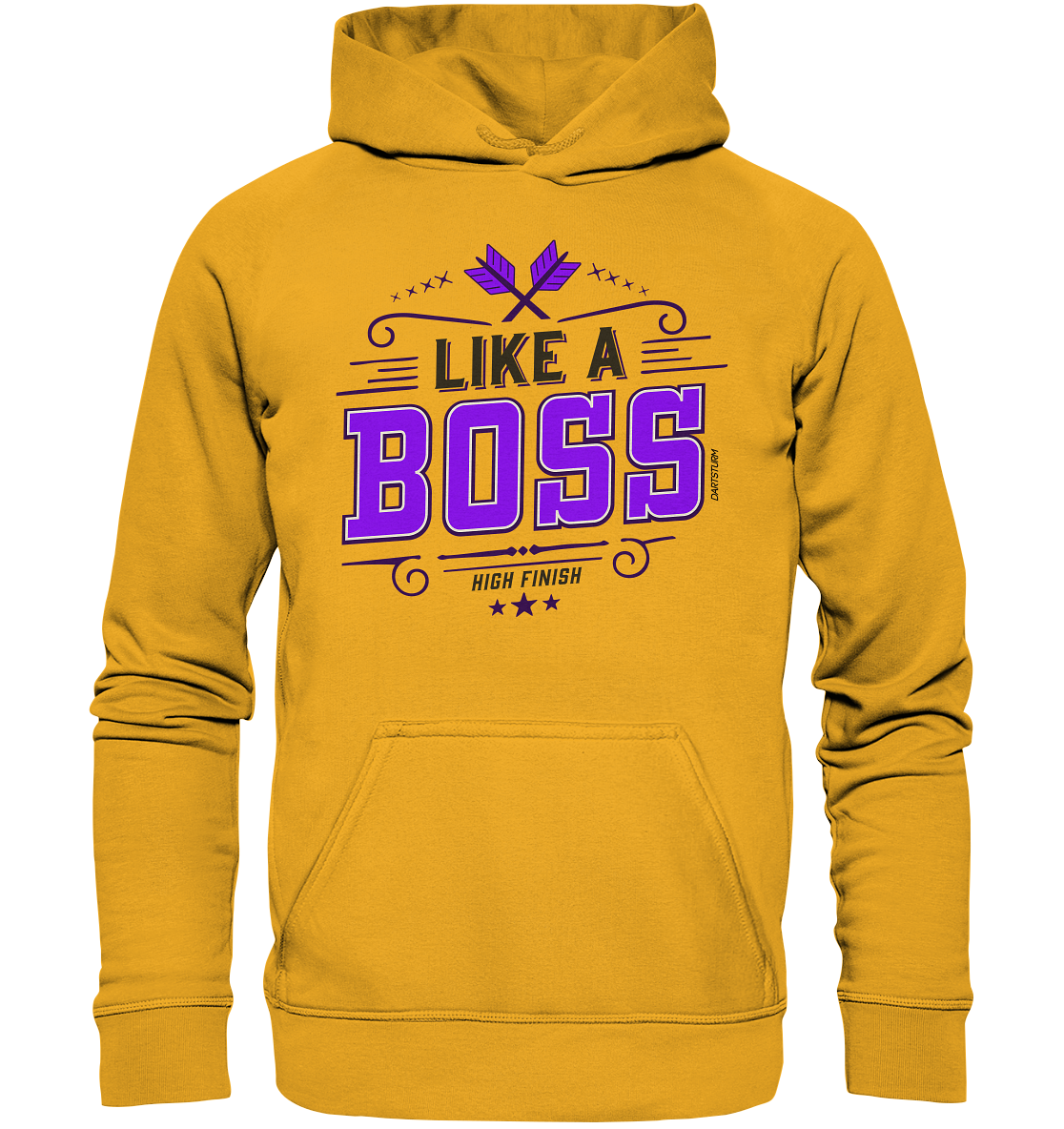 DartSturm - Like a Boss Purple - Basic Unisex Hoodie