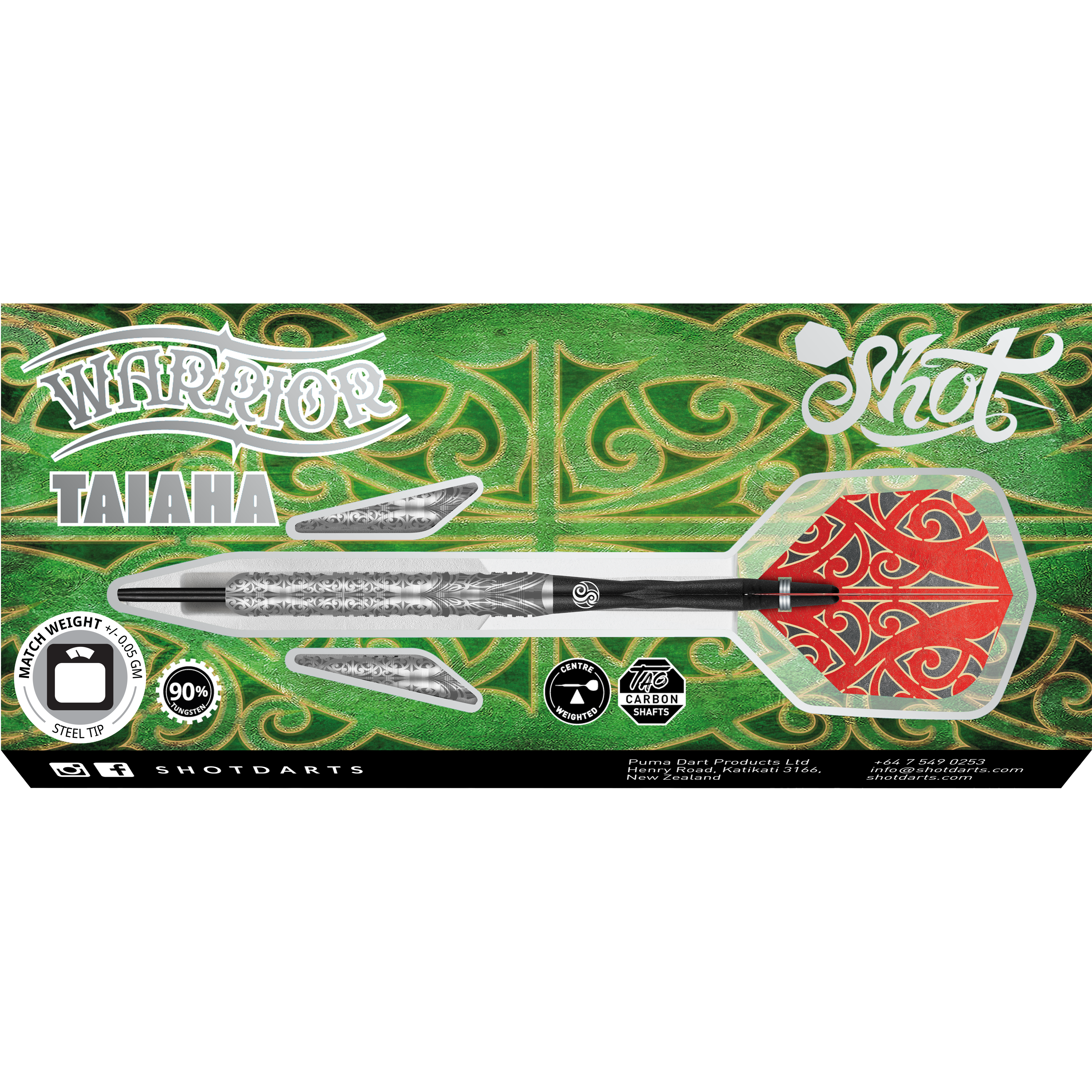 Shot - Warrior Taiaha - Steeldart