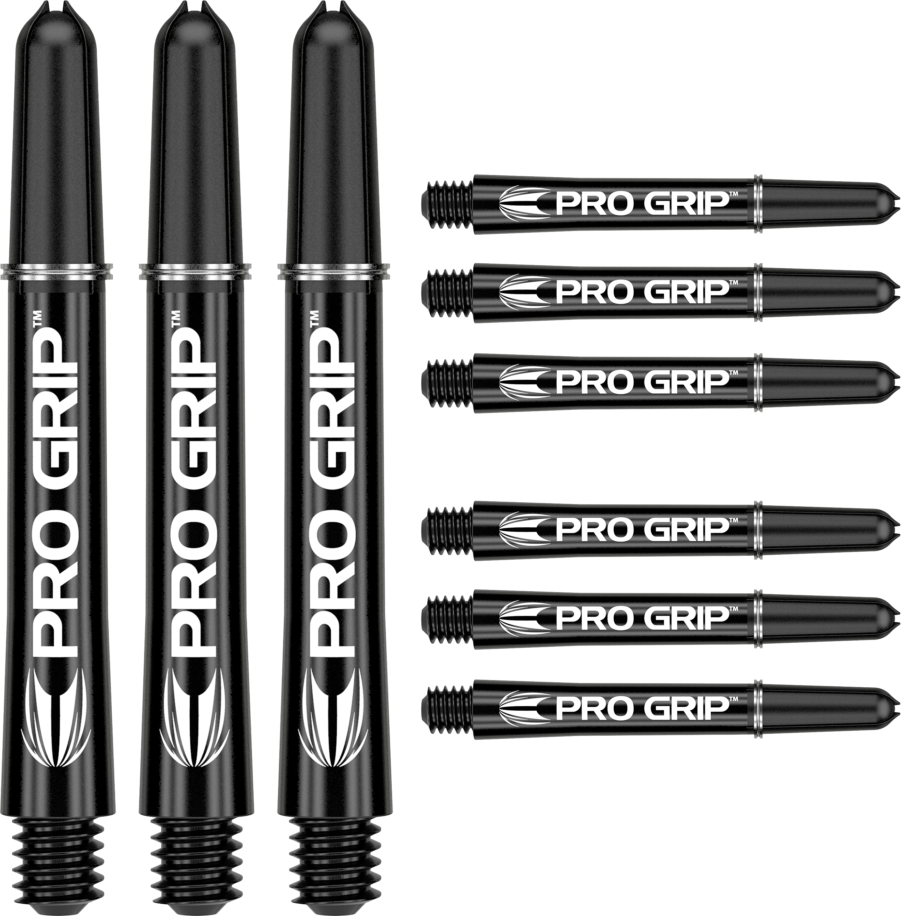 Target - Pro Grip Shaft 3er Set - Schwarz Target - Pro Grip Shaft 3er Set - Schwarz