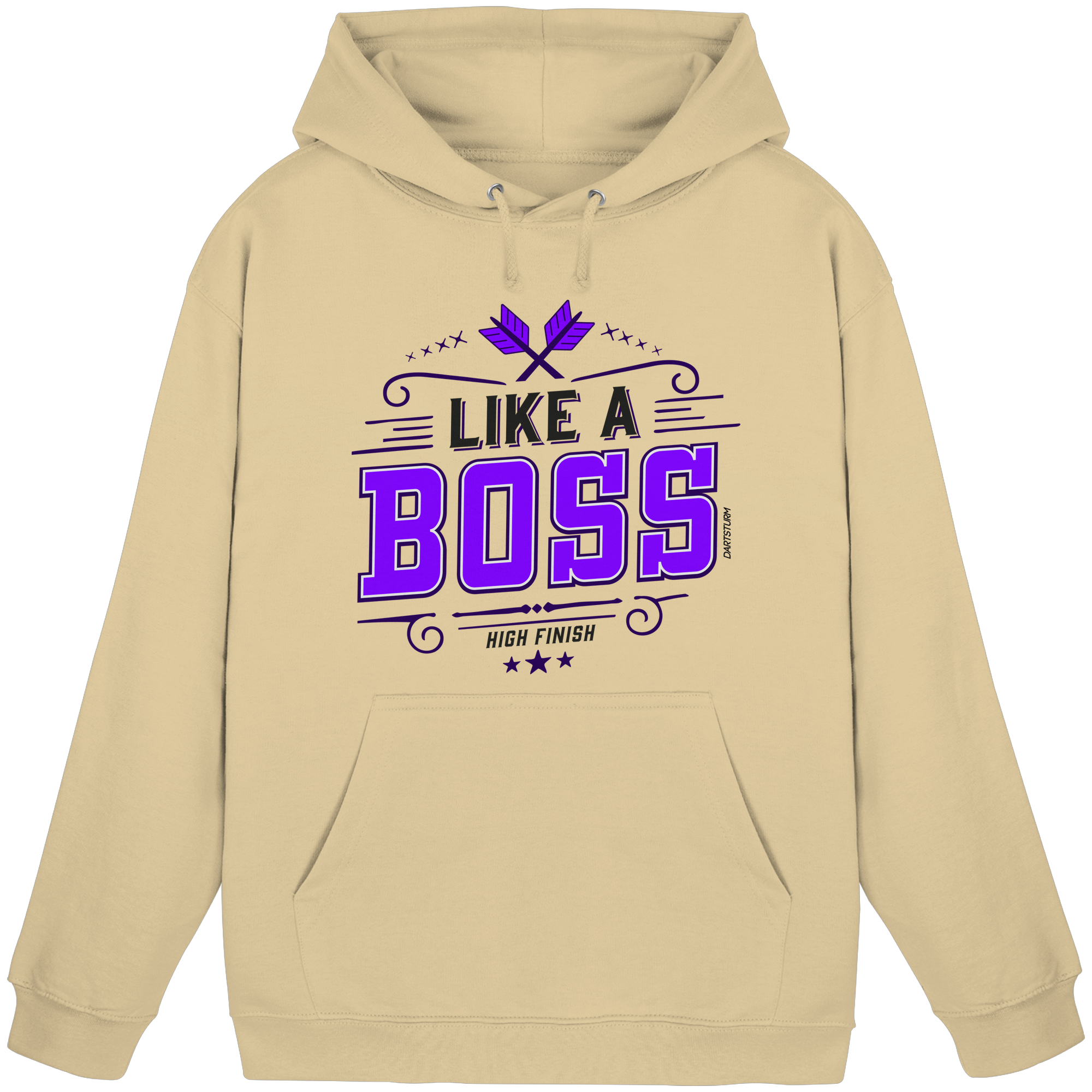 DartSturm - Like a Boss Purple - Basic Unisex Hoodie