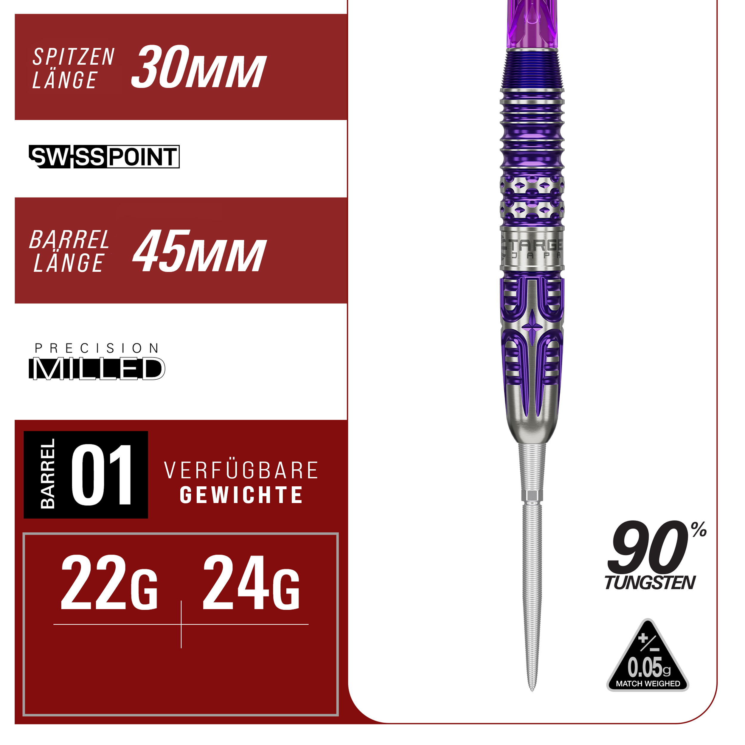 Target Japan - Swiss Point - Kasumi Sato GEN 3 - Steeldart Target Japan - Swiss Point - Kasumi Sato GEN 3 - Steeldart