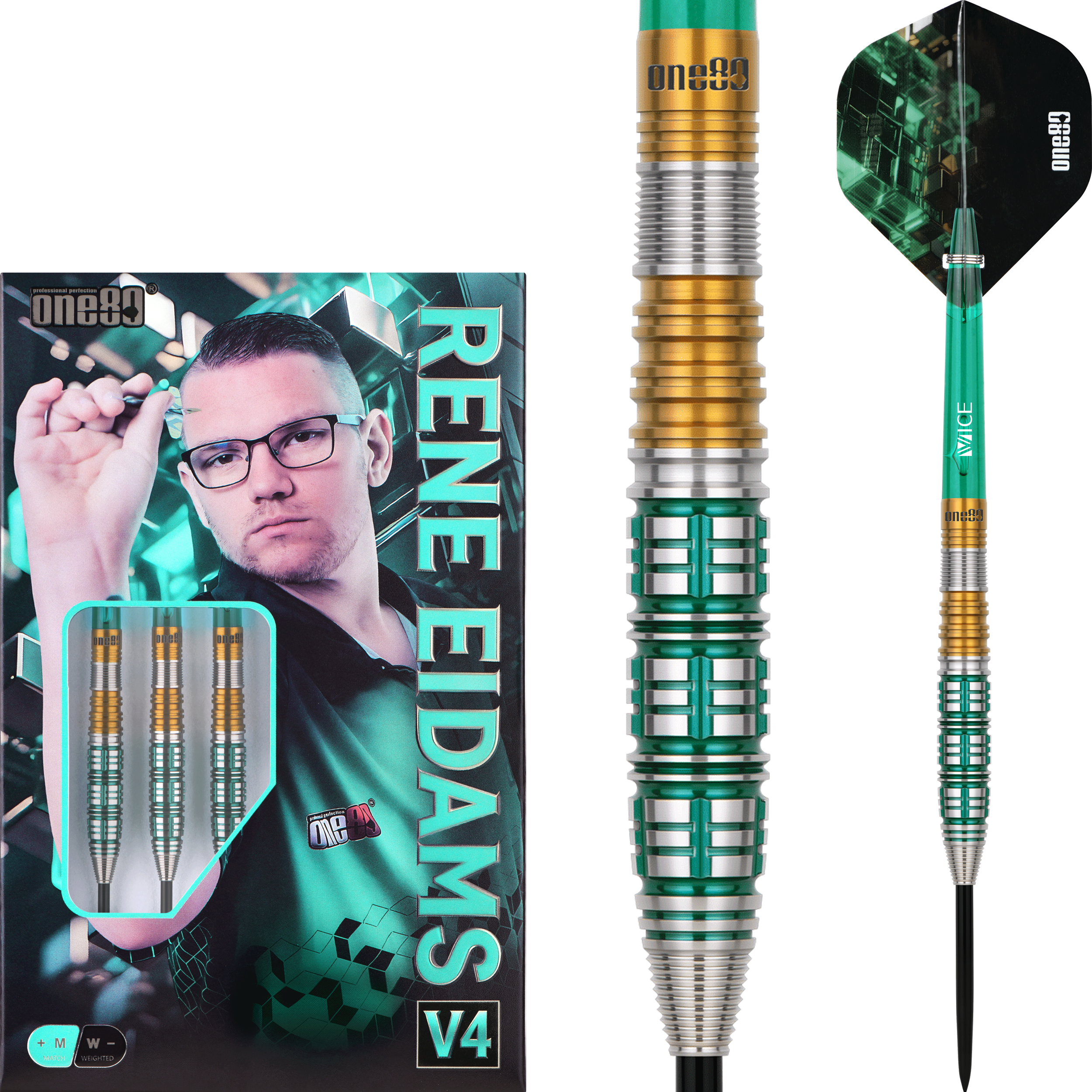 One80 - Rene Eidams Signature V4 - Steeldart