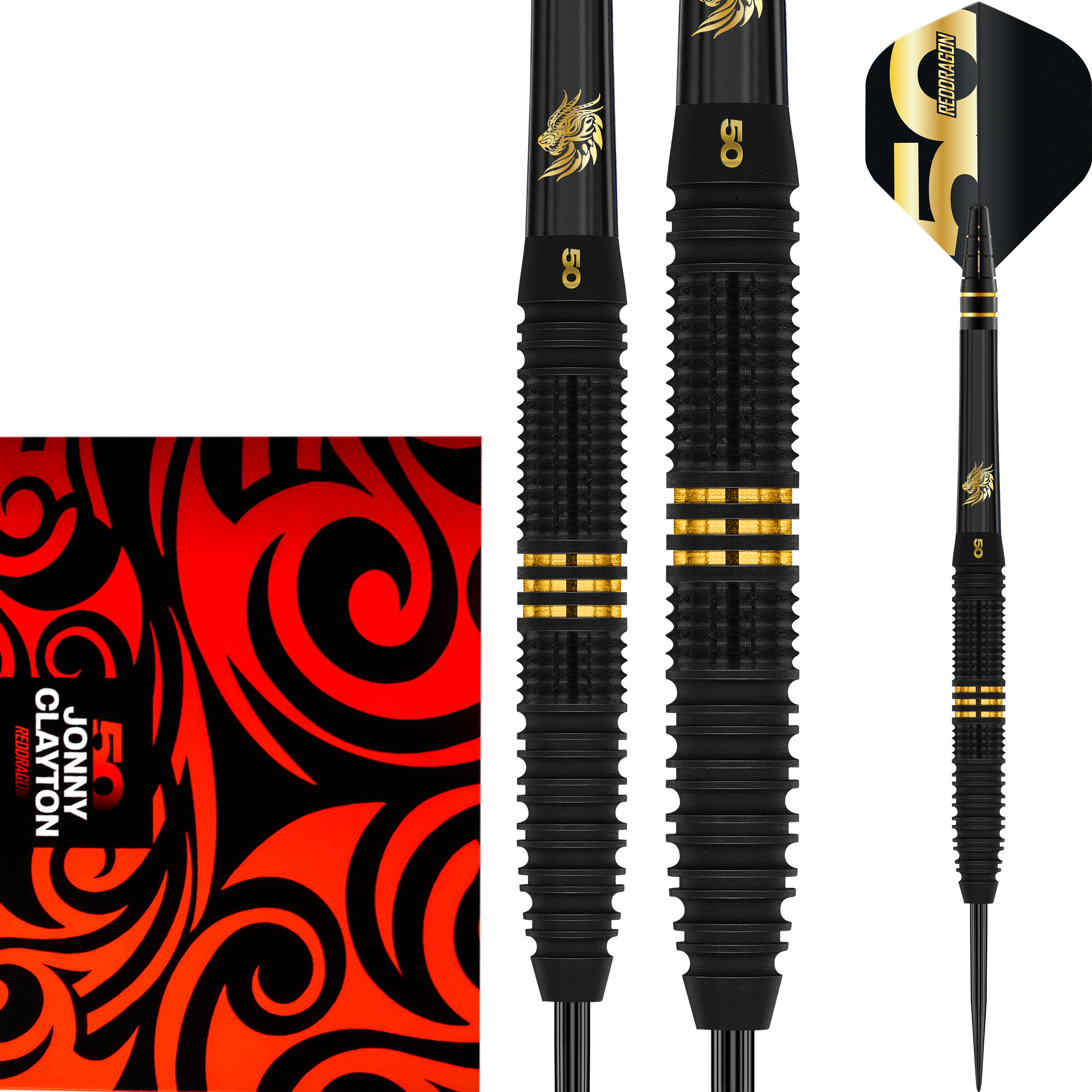 Red Dragon - 50 Years Player Edition Jonny Clayton - Steeldart Red Dragon - 50 Years Player Edition Jonny Clayton - Steeldart