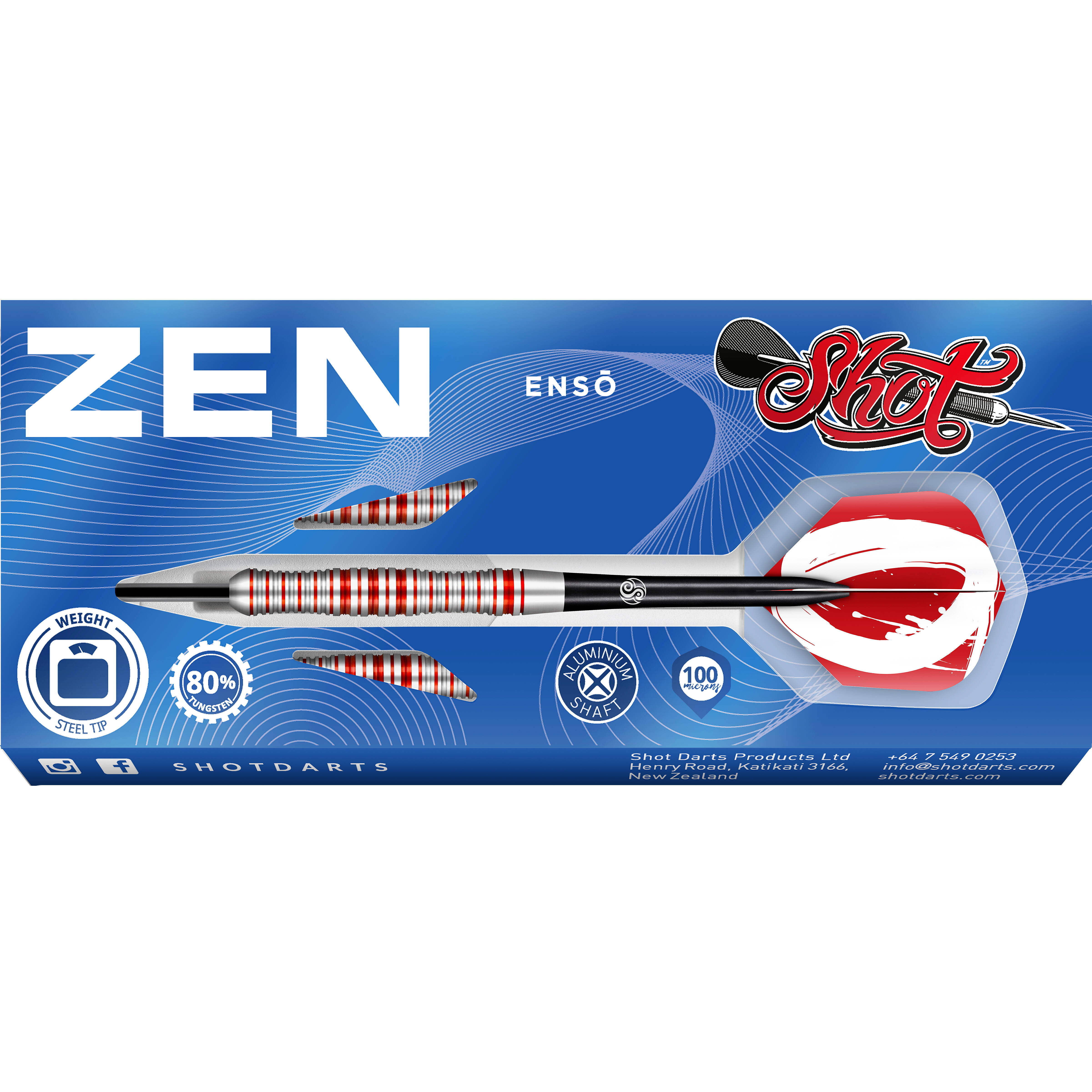 Shot-Zen-Enso-Steeldart-Verpackung Shot - Zen Enso - Steeldart