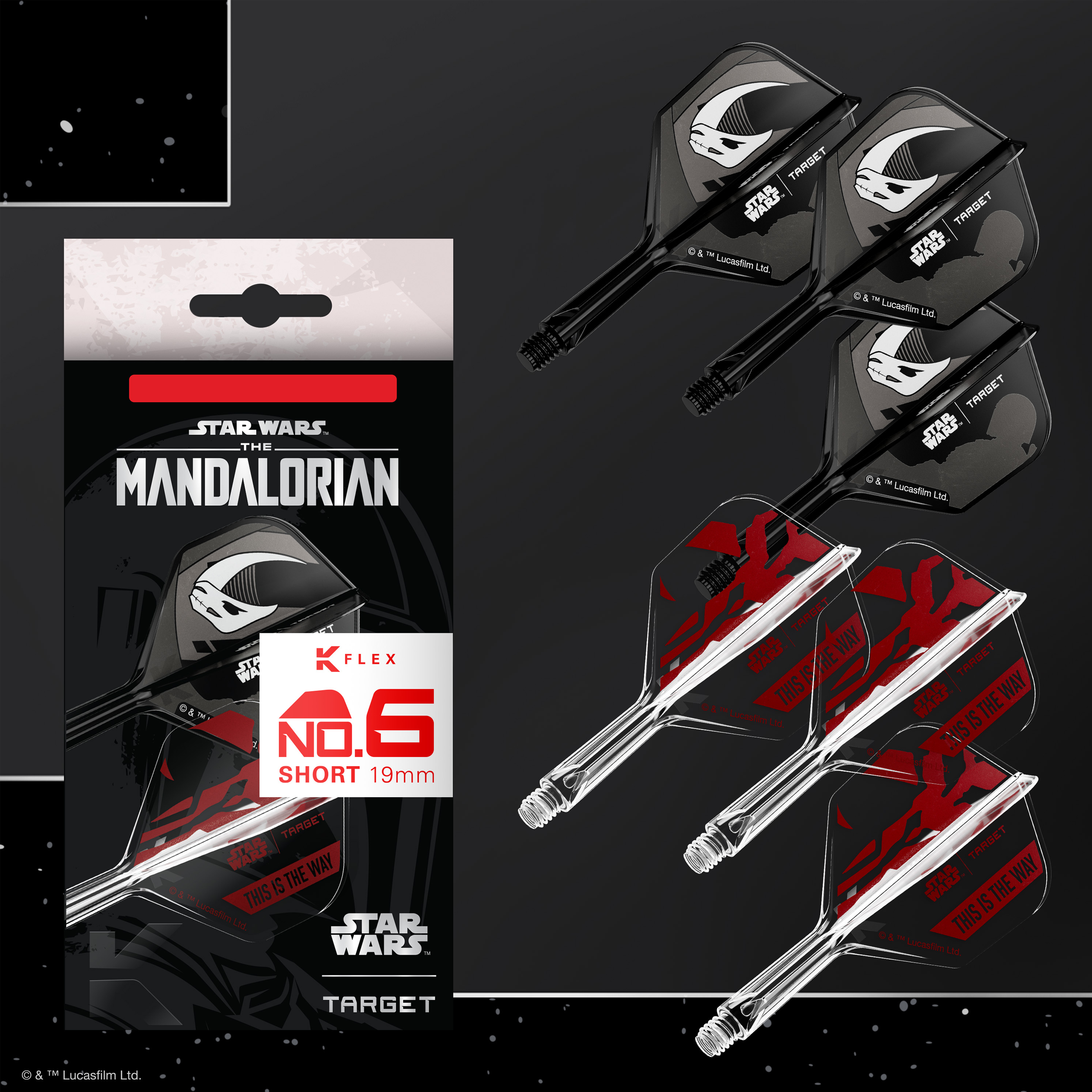 Target - K-Flex Flightsystem Star Wars Mandalorian 2er Set - No6