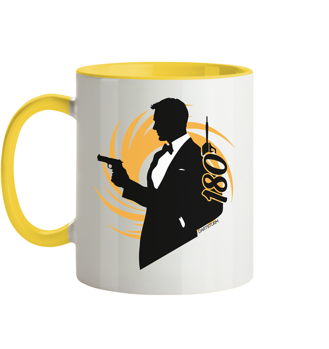 DartSturm - Dart Agent - Tasse zweifarbig DartSturm - Dart Agent - Tasse zweifarbig