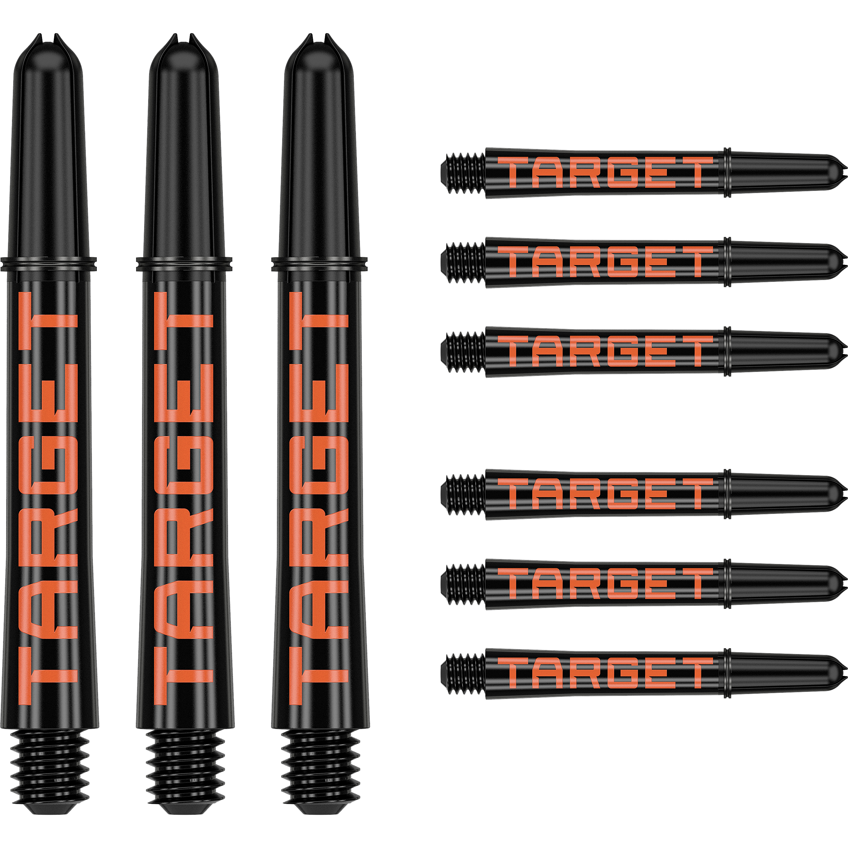 Target - Pro Grip Tag Shaft 3er Set - Orange Target - Pro Grip Tag Shaft 3er Set - Orange