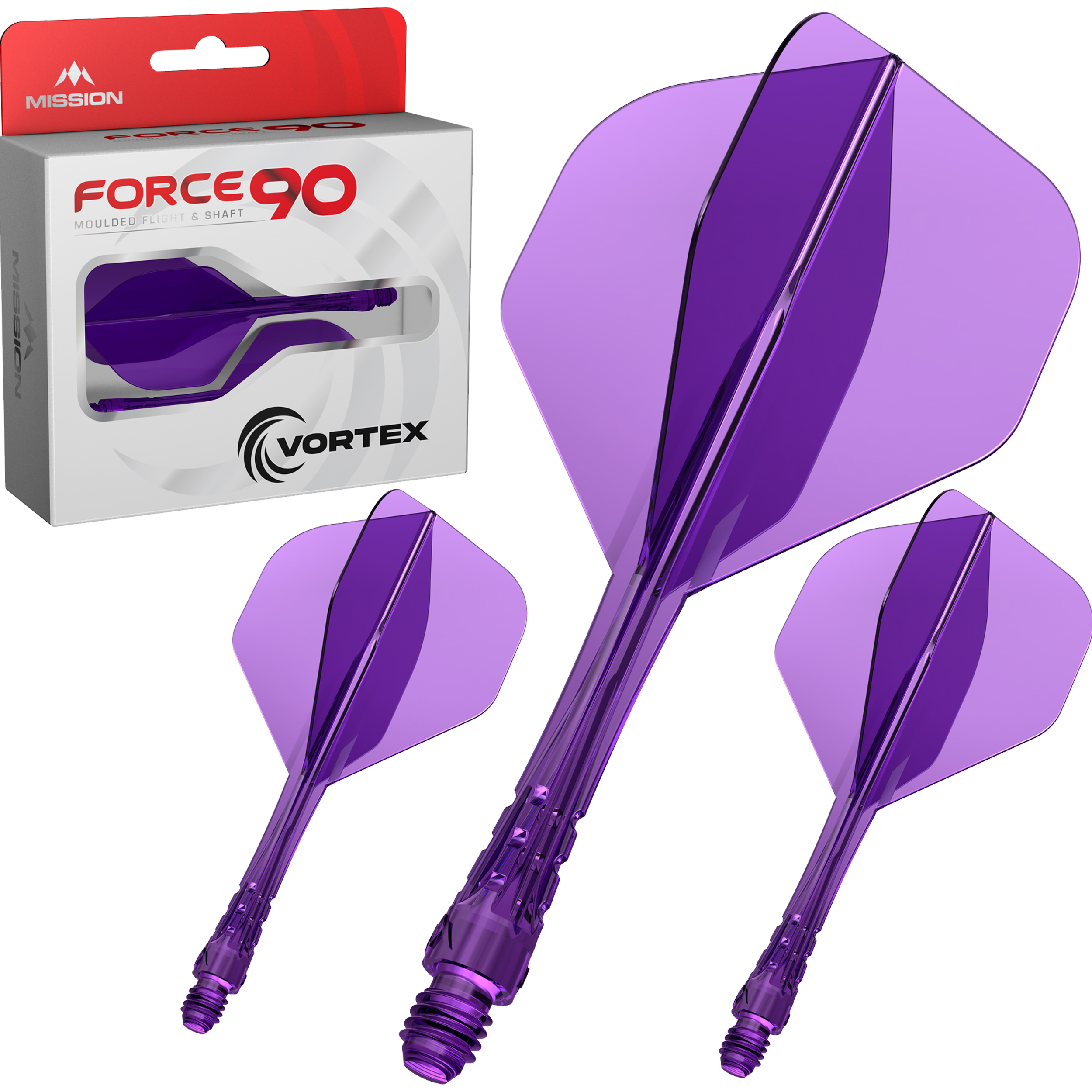Mission - Force 90 Vortex Lila Transparent - No2 Mission - Force 90 Vortex Lila Transparent - No2