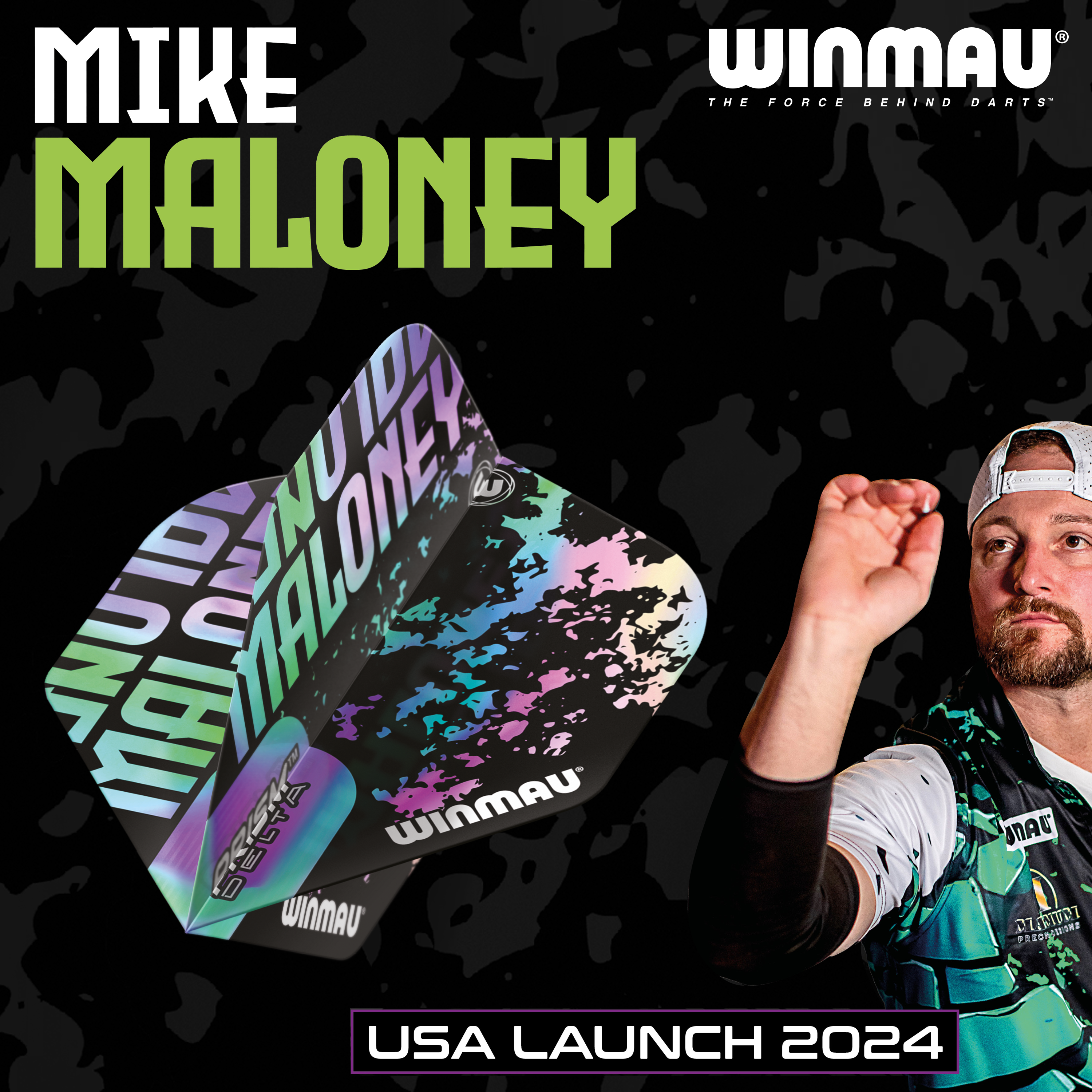 Winmau - Prism Delta - Mike Maloney Flight - Standard Winmau - Prism Delta - Mike Maloney Flight - Standard