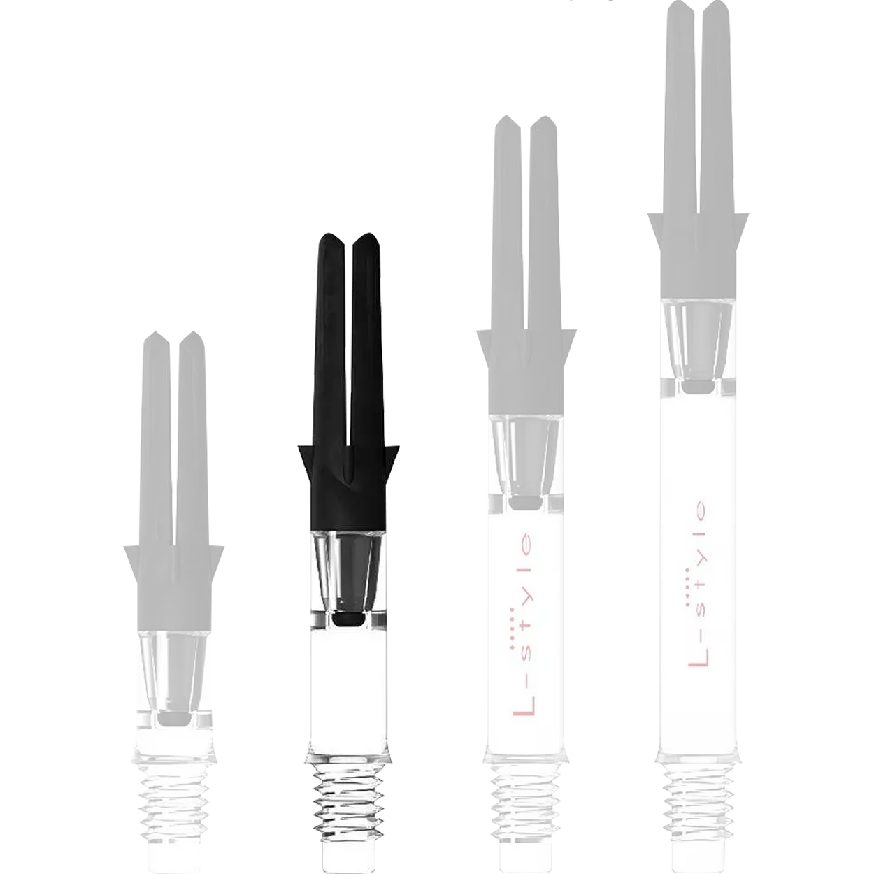 L-Style - Carbon Silent Straight Spinner - Transparent L-Style - Carbon Silent Straight Spinner - Transparent