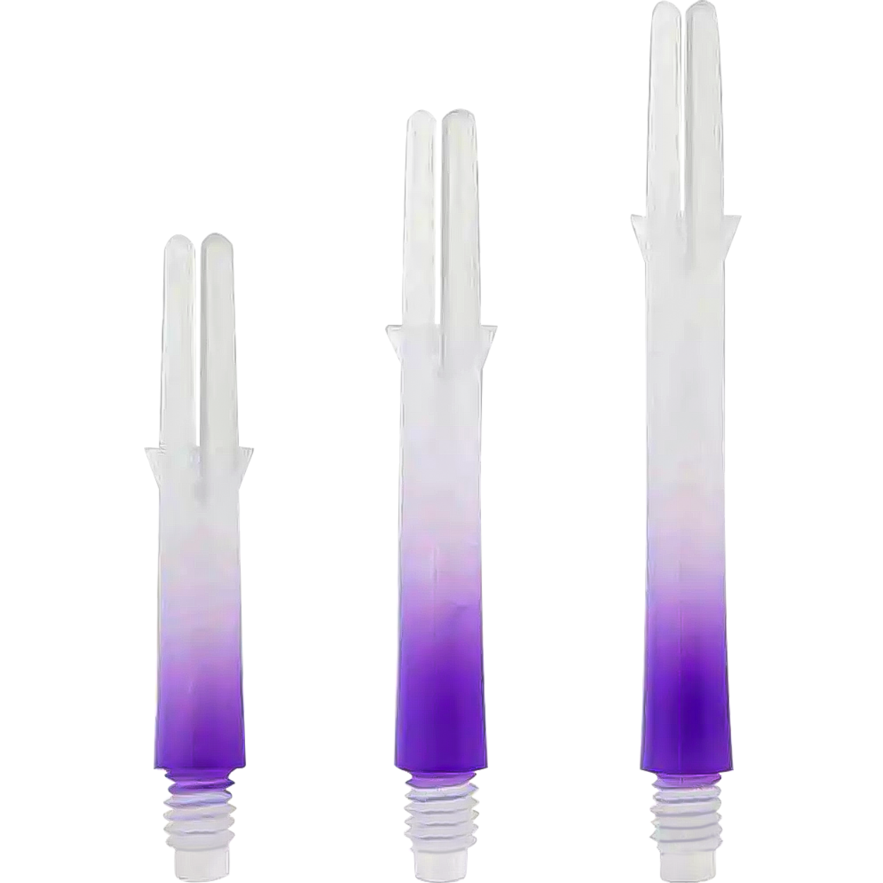 L-Style - L-Shaft Lock Straight TwoTone - Weiß Klar Lila L-Style - L-Shaft Lock Straight TwoTone - Weiß Klar Lila