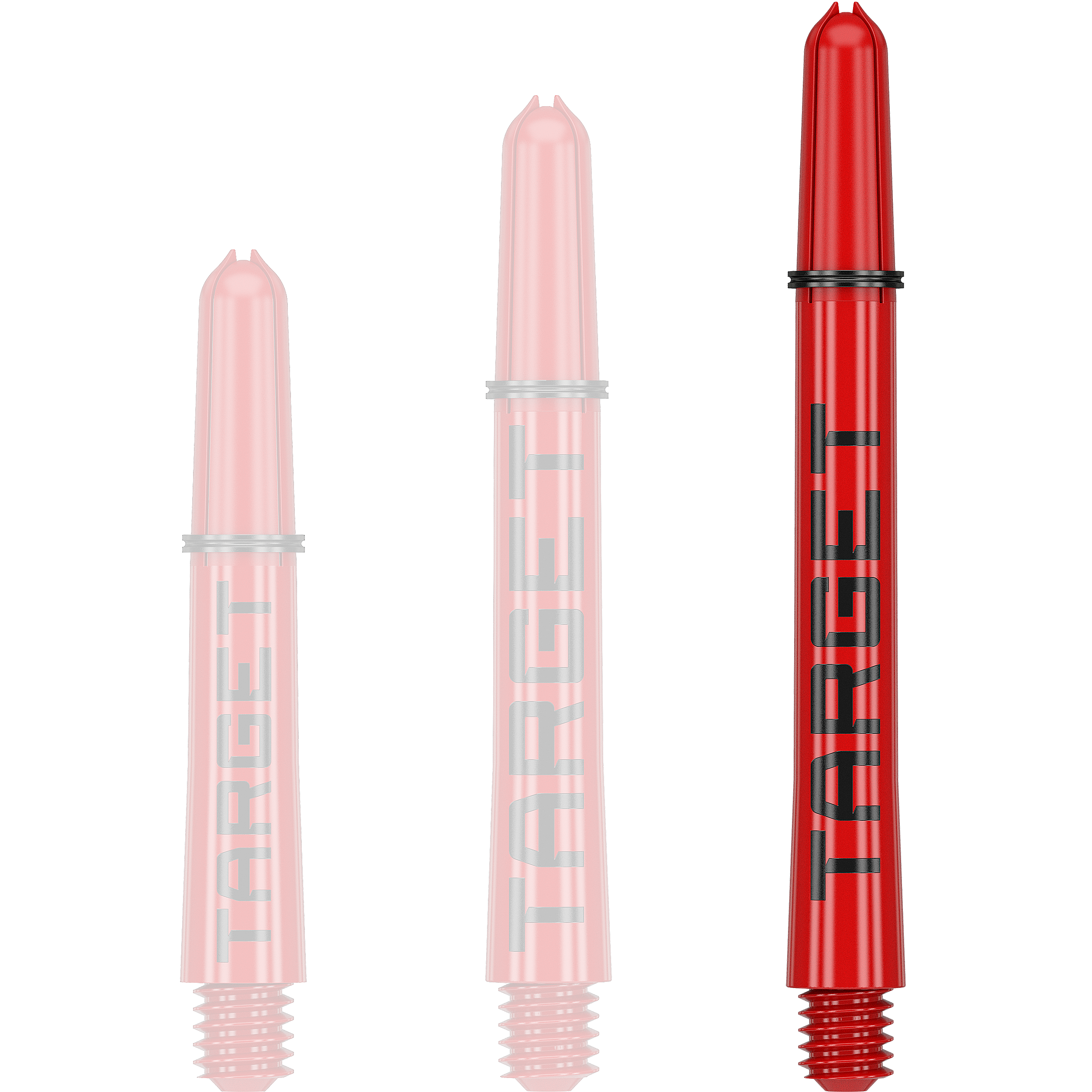 Target - Pro Grip Tag Shaft 3er Set - Rot Target - Pro Grip Tag Shaft 3er Set - Rot