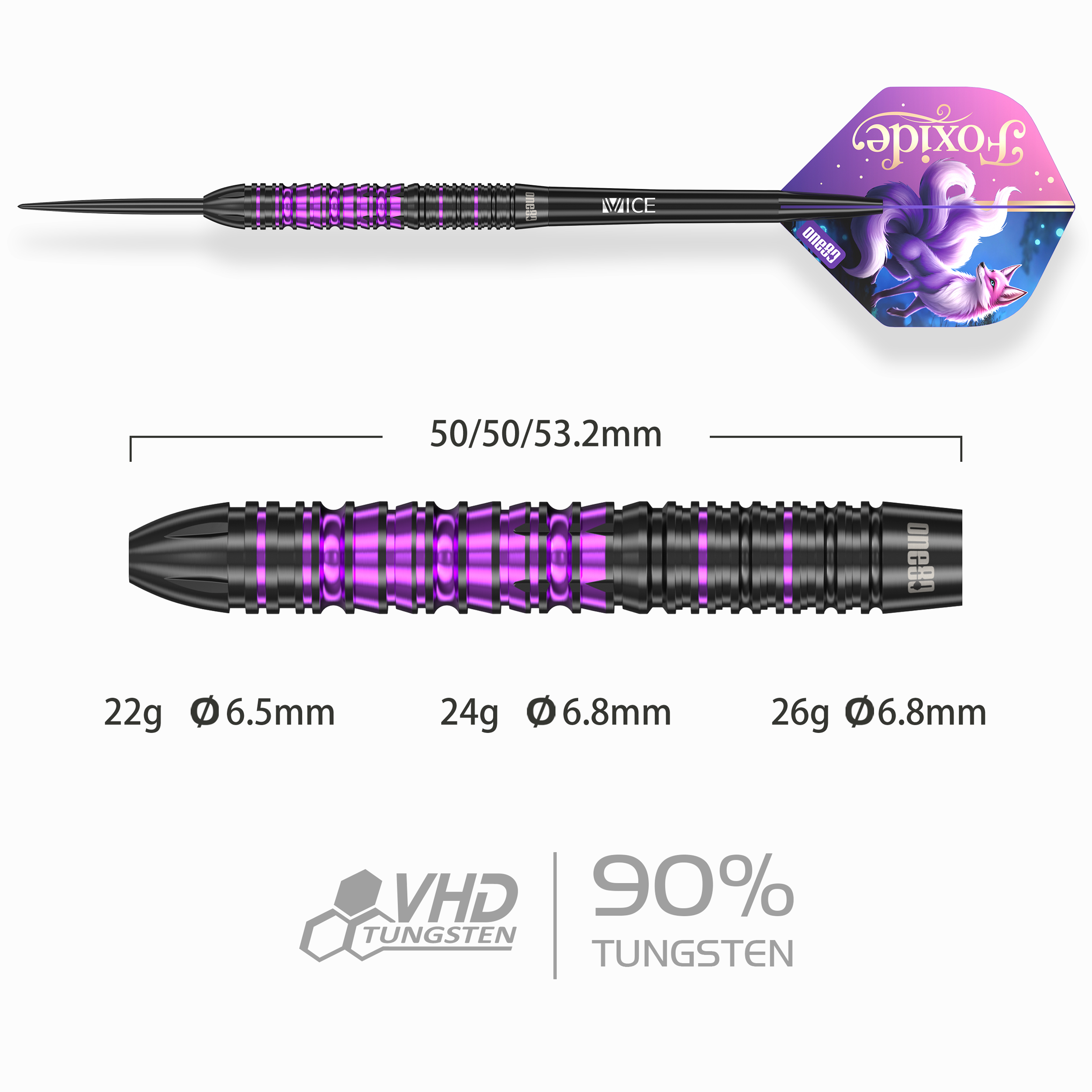 One80 - Foxide F1 - Steeldart