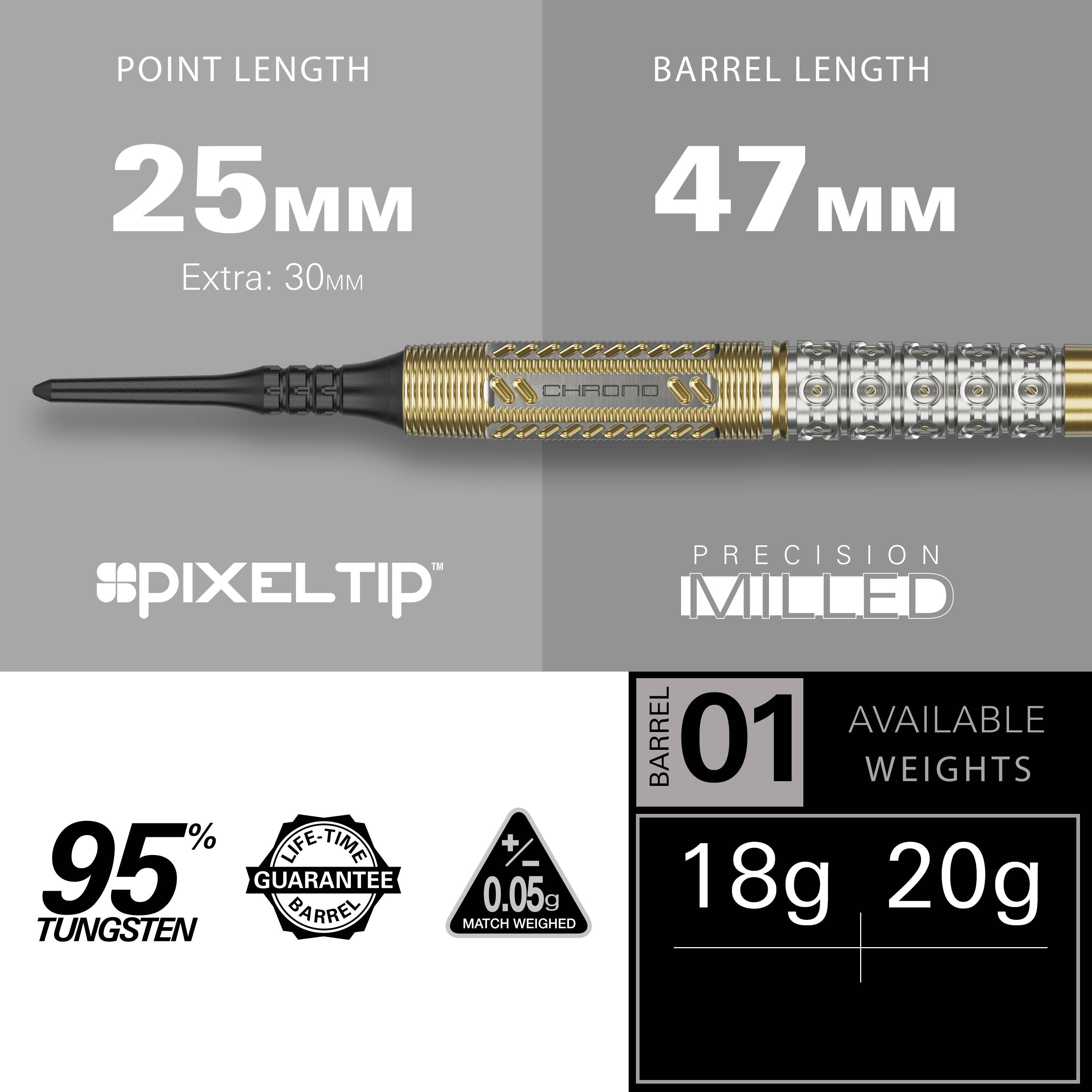 Target - Raymond van Barneveld Chrono - Softdart