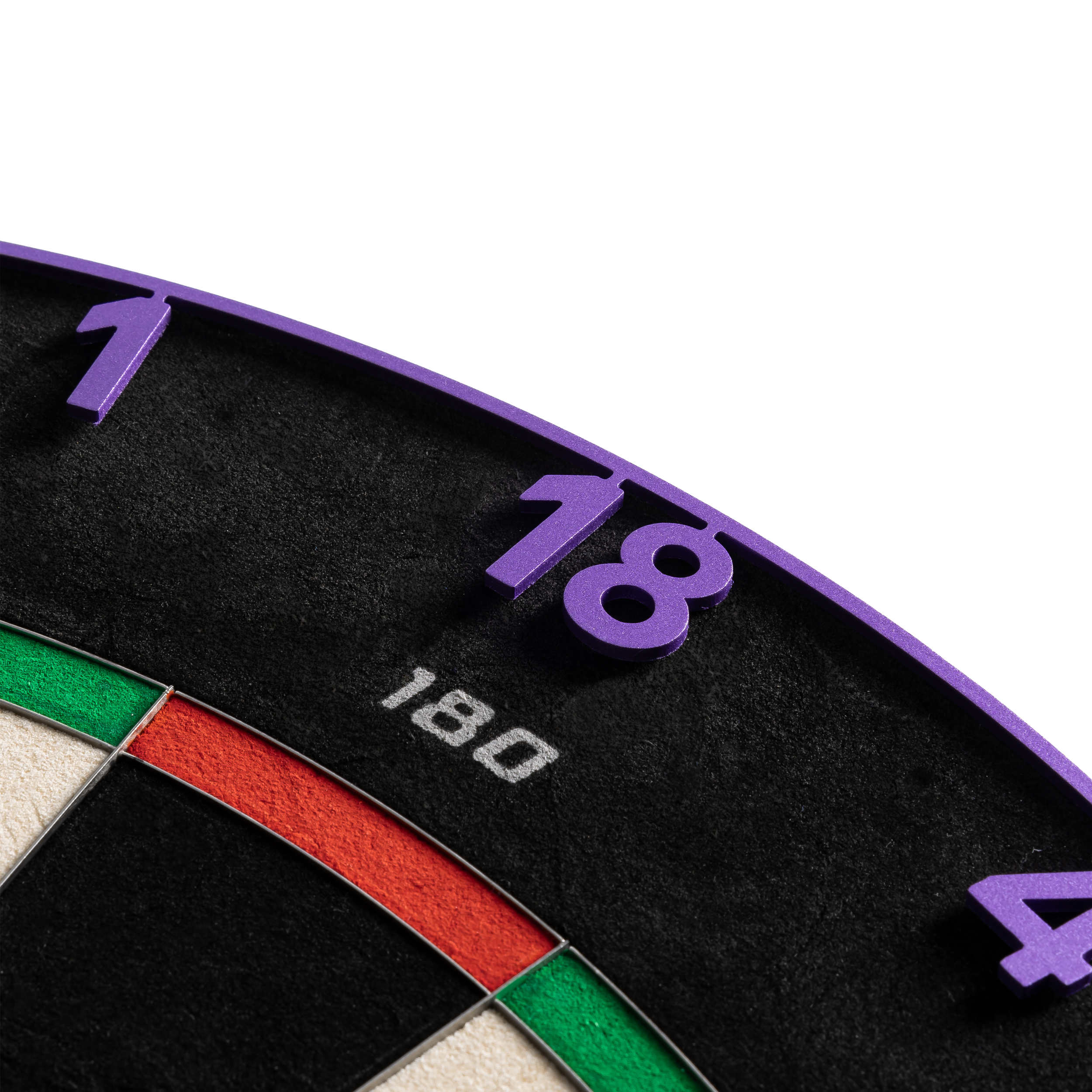 Precise180 - Endorphine Dartboard mit Lasercut Zahlenring Precise180 - Endorphine Dartboard mit Lasercut Zahlenring