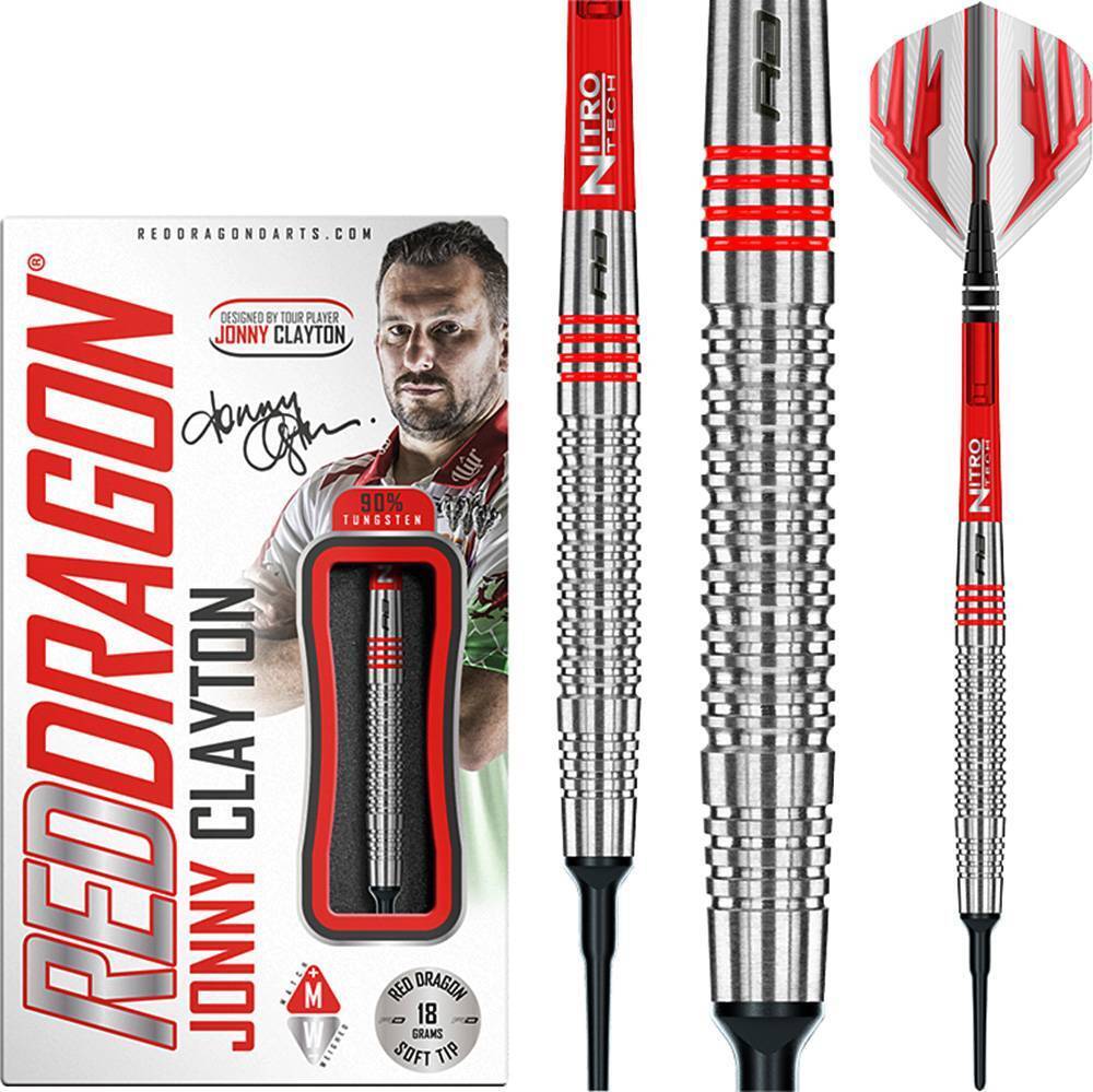 Red-Dragon-Jonny-Clayton-Softdart-Collage Red Dragon - Jonny Clayton - Softdart