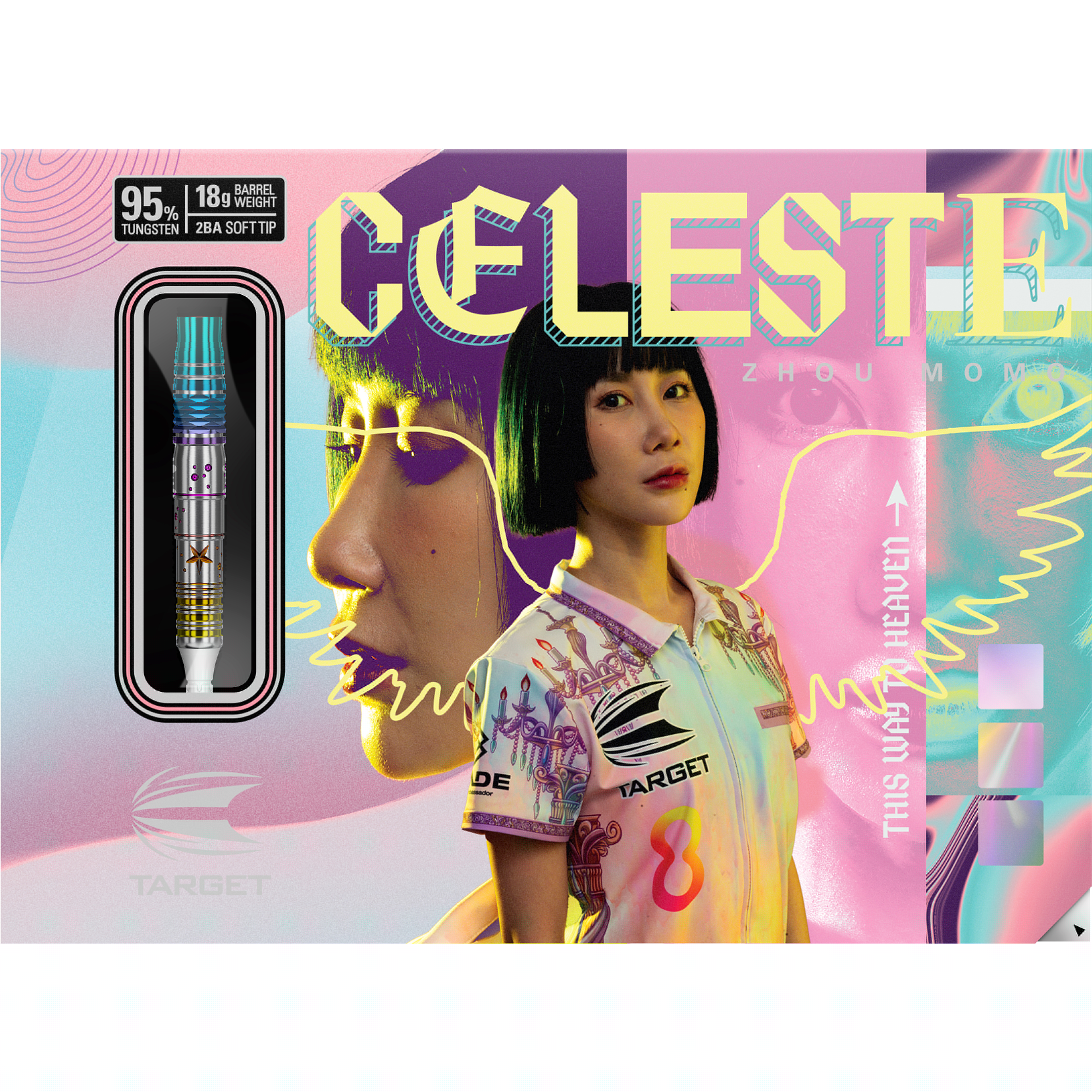 Target-Zhou-Momo-Steeldart-Verpackung Target Japan - Zhou Momo - Steeldart