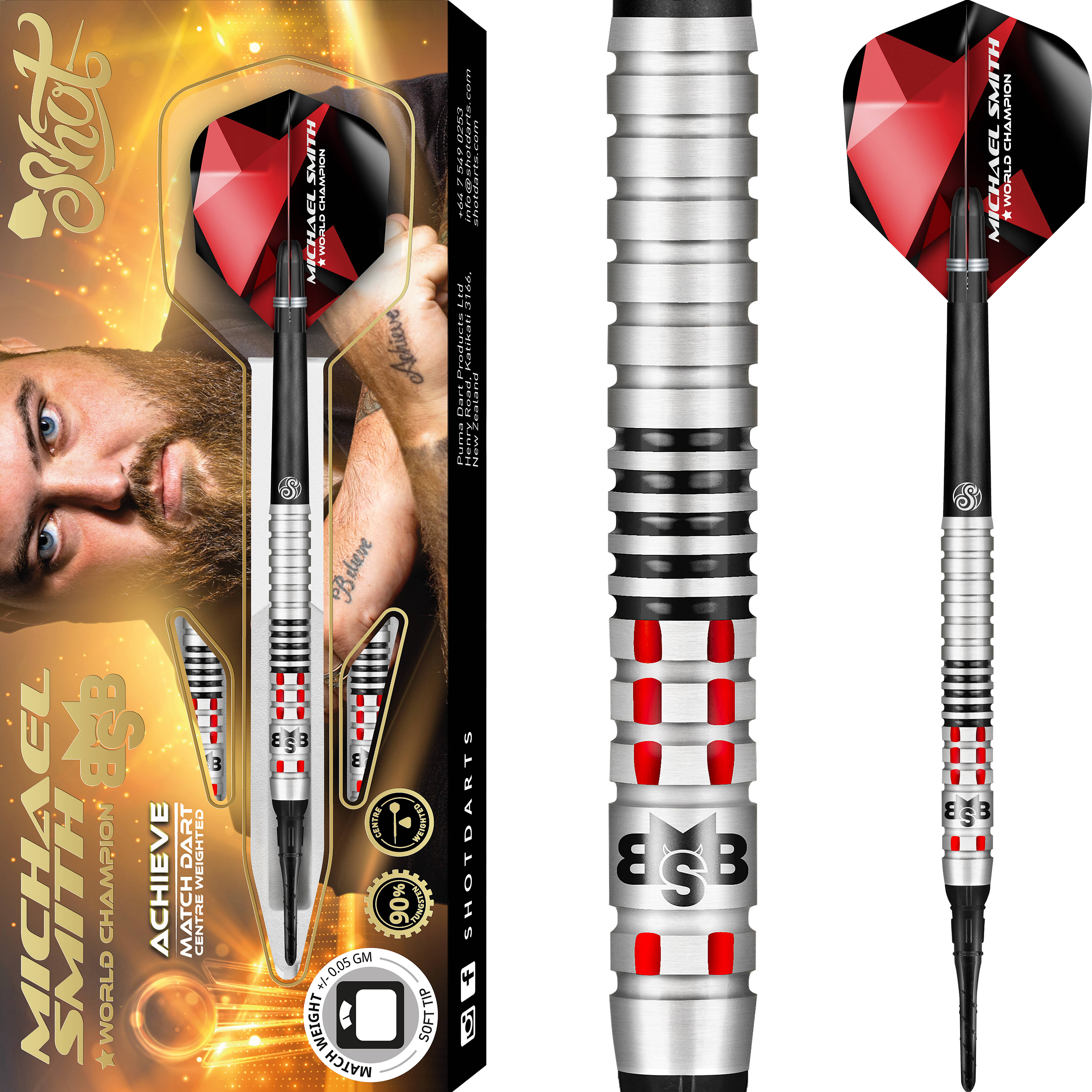 Shot-Michael-Smith-Achieve-Softdart-Collage Shot - Michael Smith Achieve - Softdart