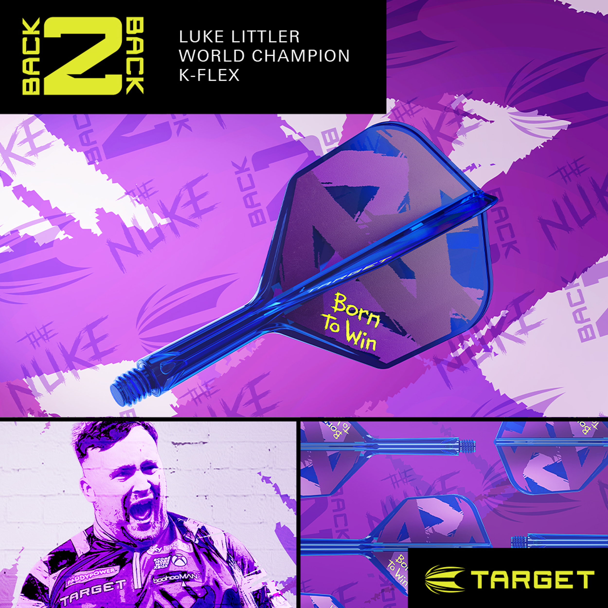 Target - K-Flex Flightsystem Luke Littler WC 2026 - No6