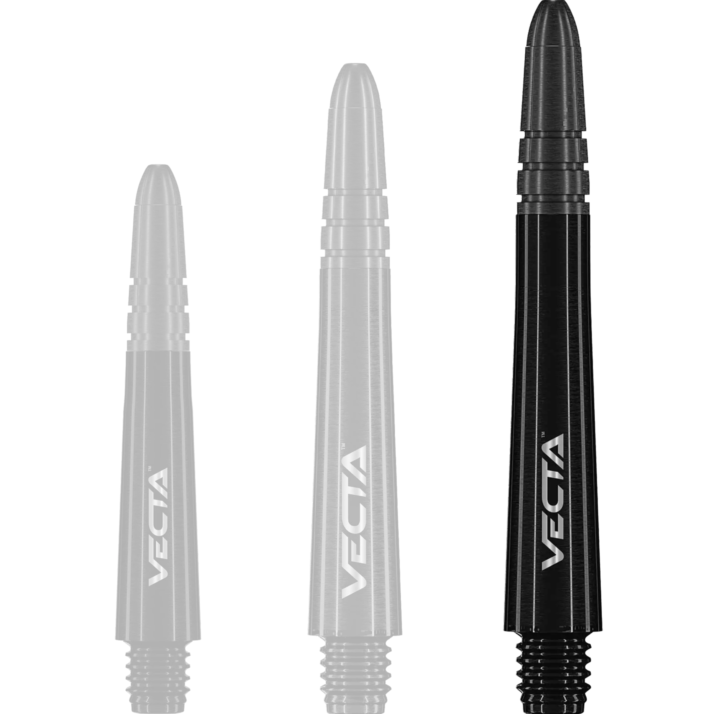 Winmau - Vecta Shaft - Schwarz Winmau - Vecta Shaft - Schwarz